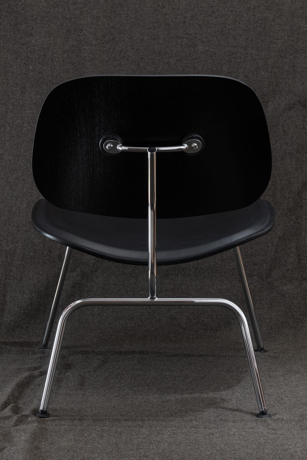 970.0 Vitra Eames Lcm Lounge Chair In Black Ash & Black Leather photo