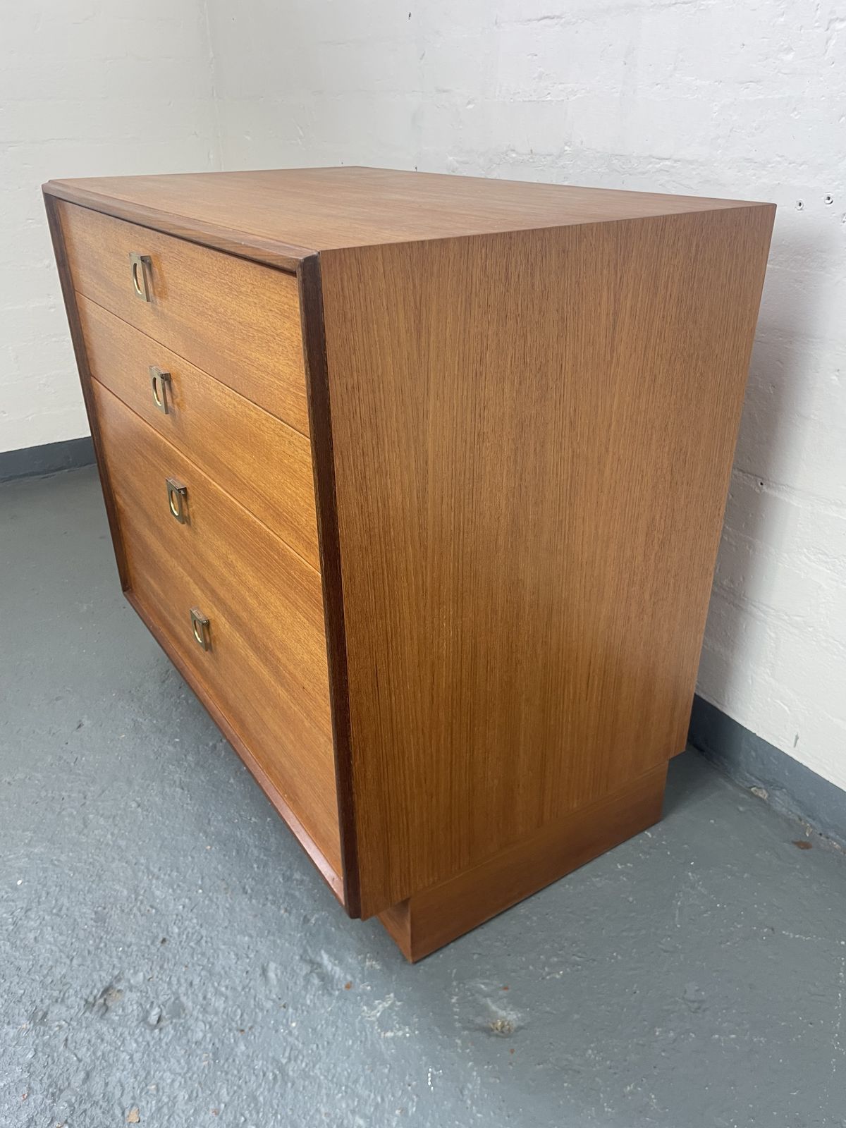 G Plan “Form Five” 4 Drawer Chest Of Drawers | Roger Bennett Design | Mid Century Modern Teak photo Furniture