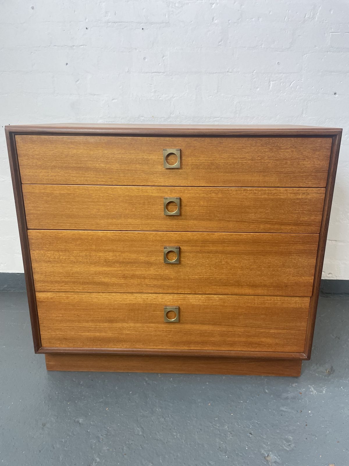 G Plan “Form Five” 4 Drawer Chest Of Drawers | Roger Bennett Design | Mid Century Modern Teak