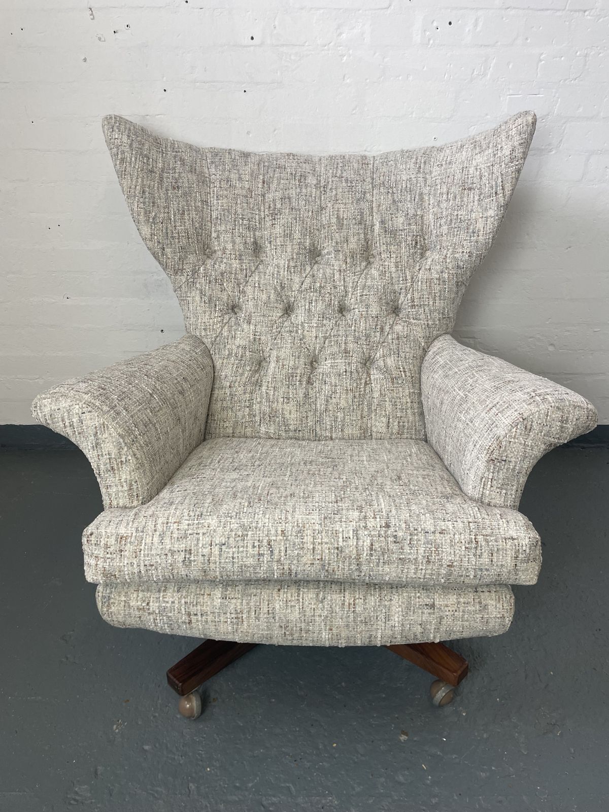 G Plan Model 6250 “Blofeld” Swivel Armchair | 1962 Mid Century Modern Icon | Professionally Reupholstered photo 1600.0