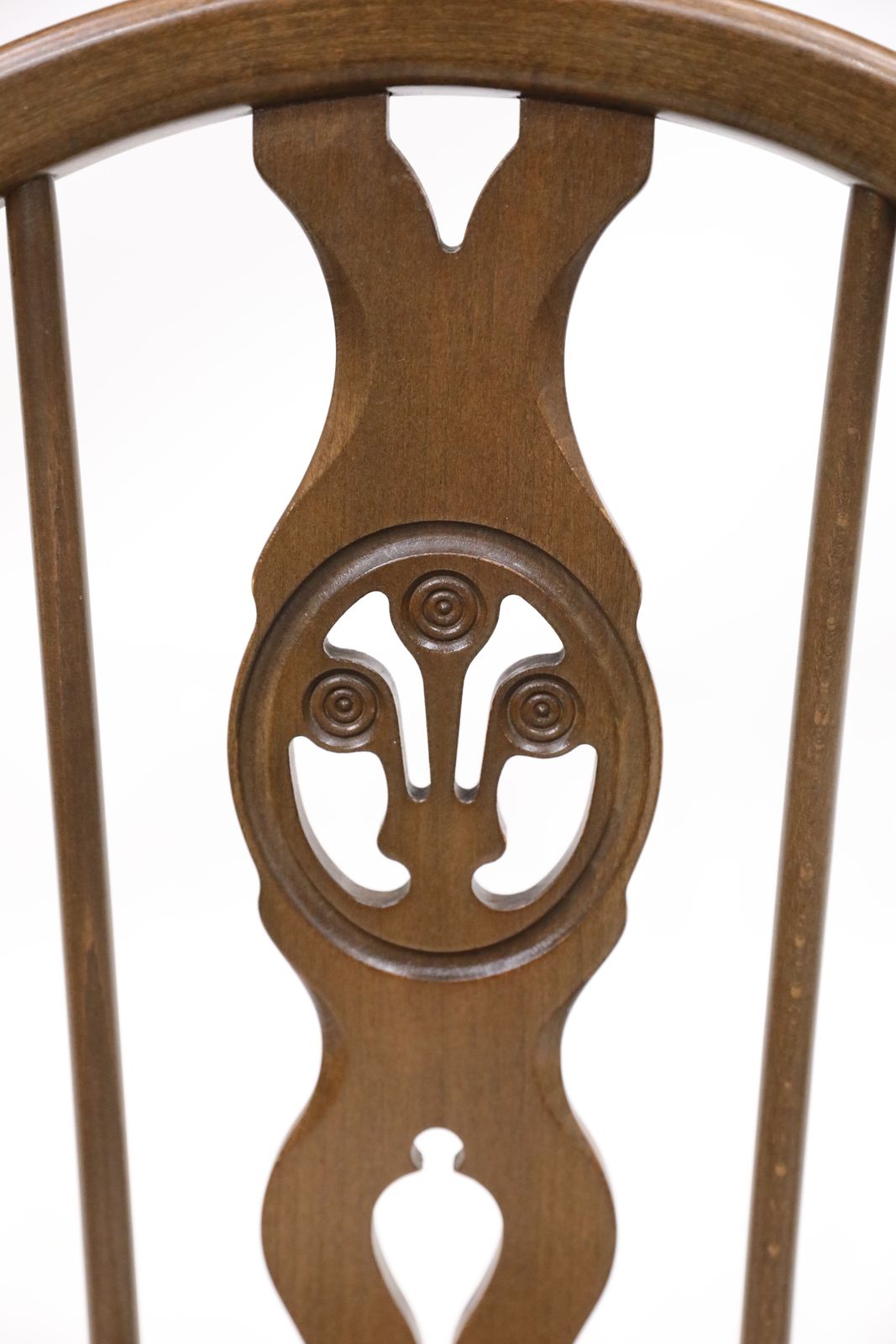photo buy 1 Ercol Fleur De Lys Bow Back Kitchen/Dining Chair Model 878 Free Uk Delivery