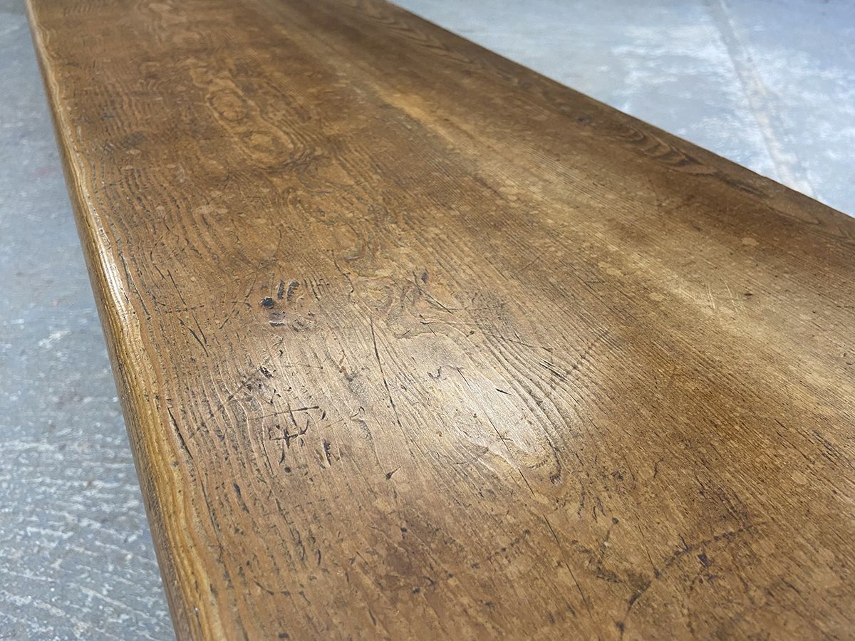 photo for sale Xl Antique Pine Church Pew From The West Country