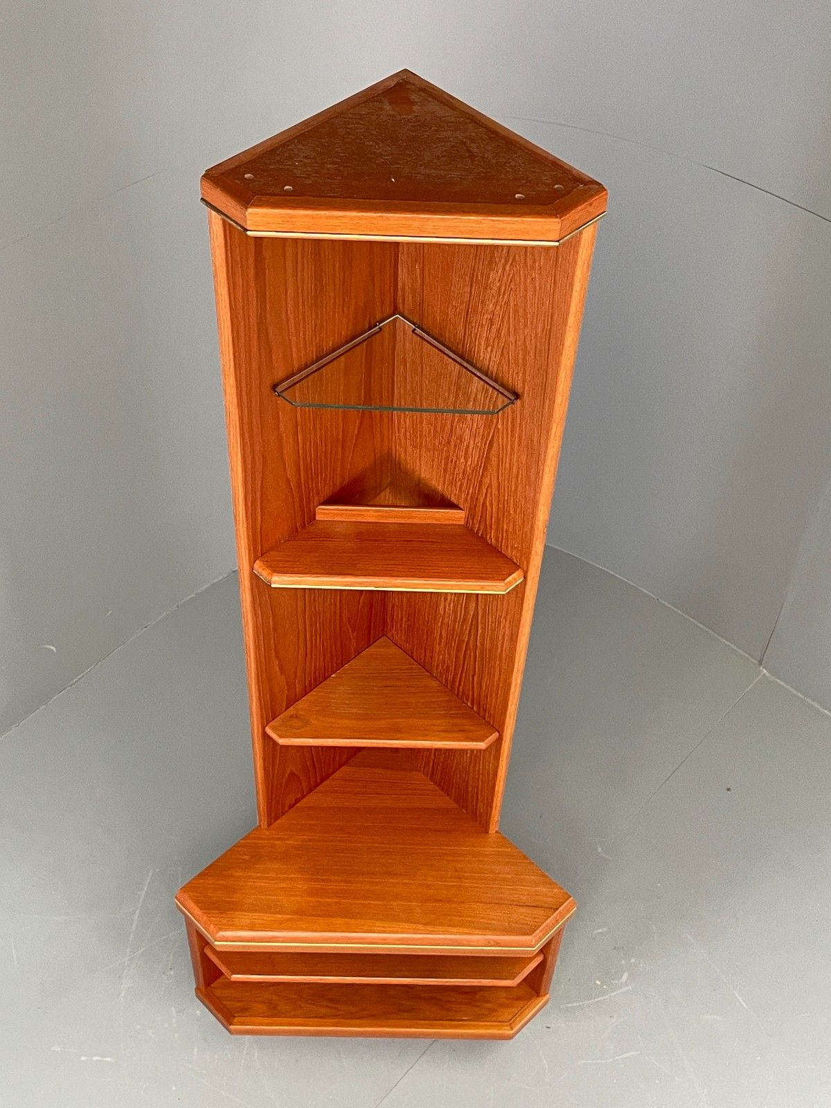 Vintage G Plan Corner Shelving Unit Teak 1970s Retro Mid Century Eb12204 photo Furniture