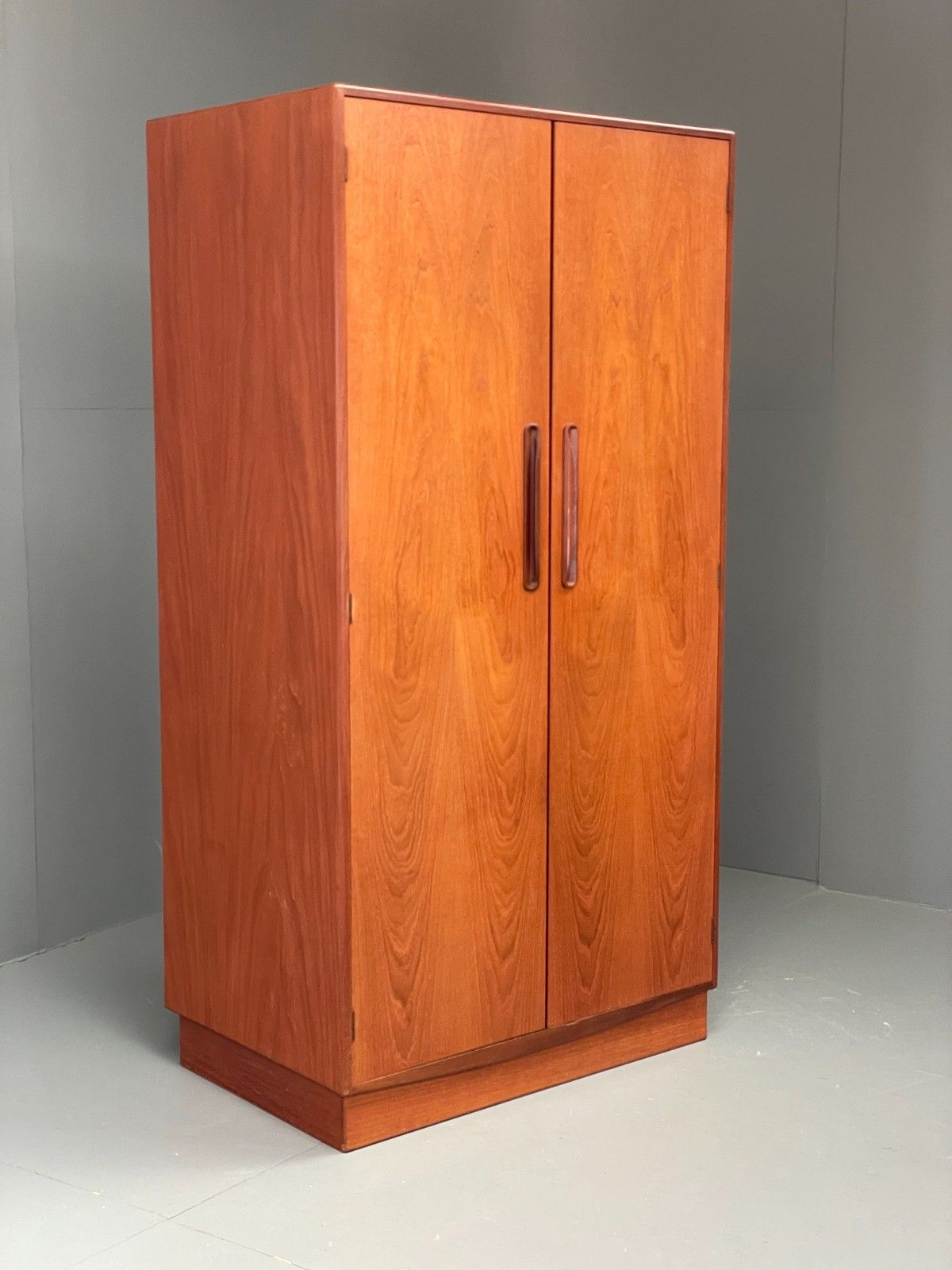 Vintage G Plan Teak Wardrobe Clothes Rail Shelves Mid Century Eb12206 photo furniture
