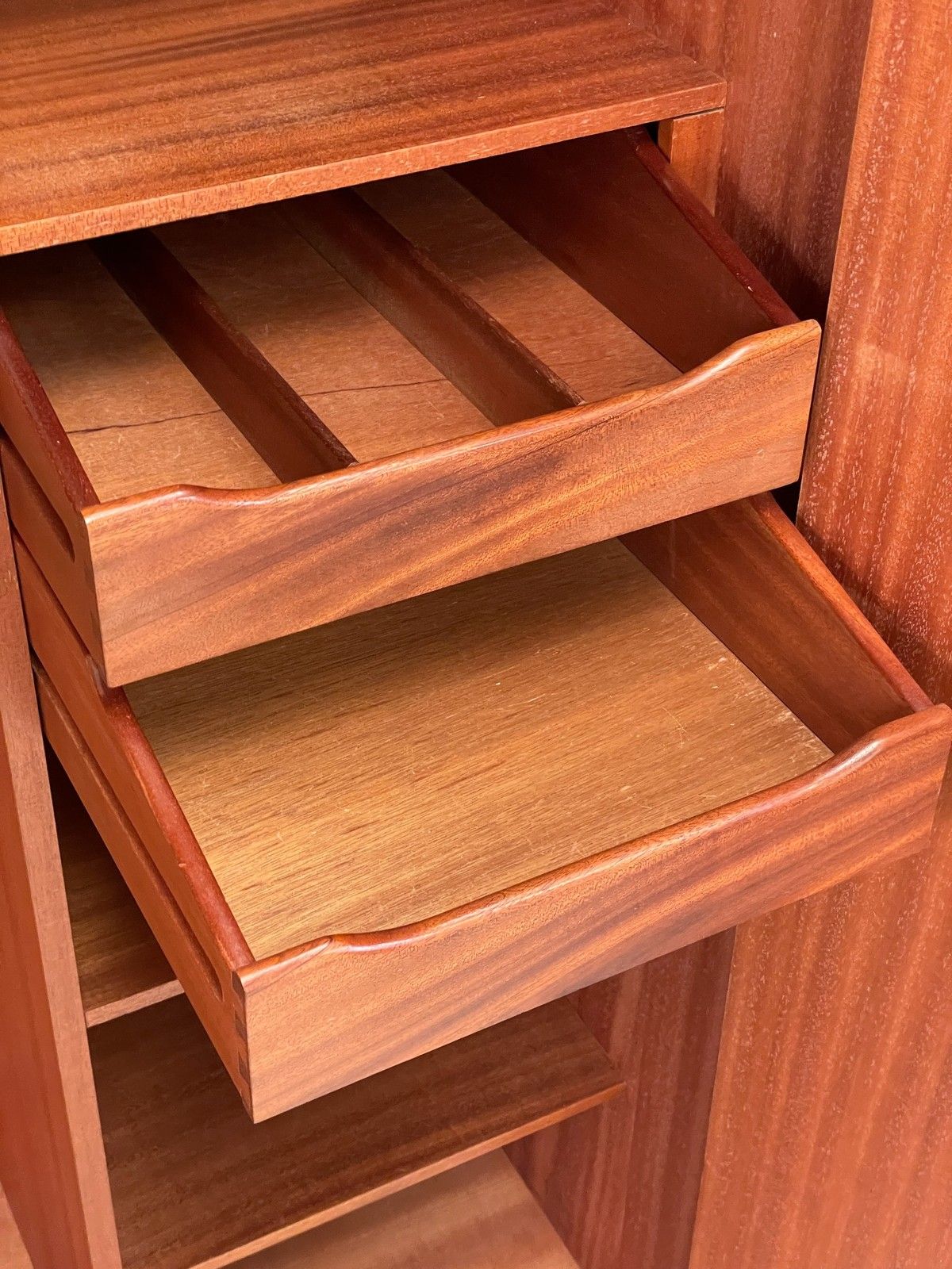 Vintage G Plan Teak Wardrobe Clothes Rail Shelves Mid Century Eb12206 photo vinterior