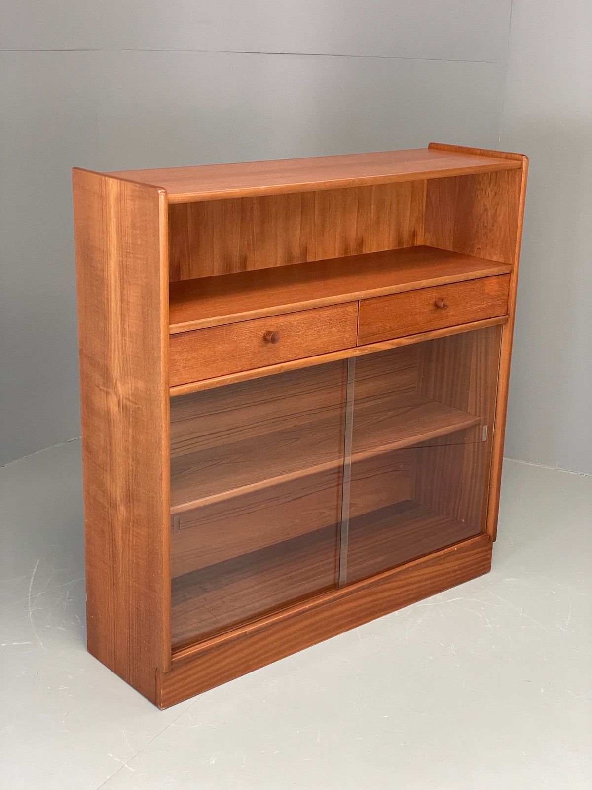 Vintage Nathan Shelving Unit Glazed Drawers 1970s Retro Eb12203 photo furniture