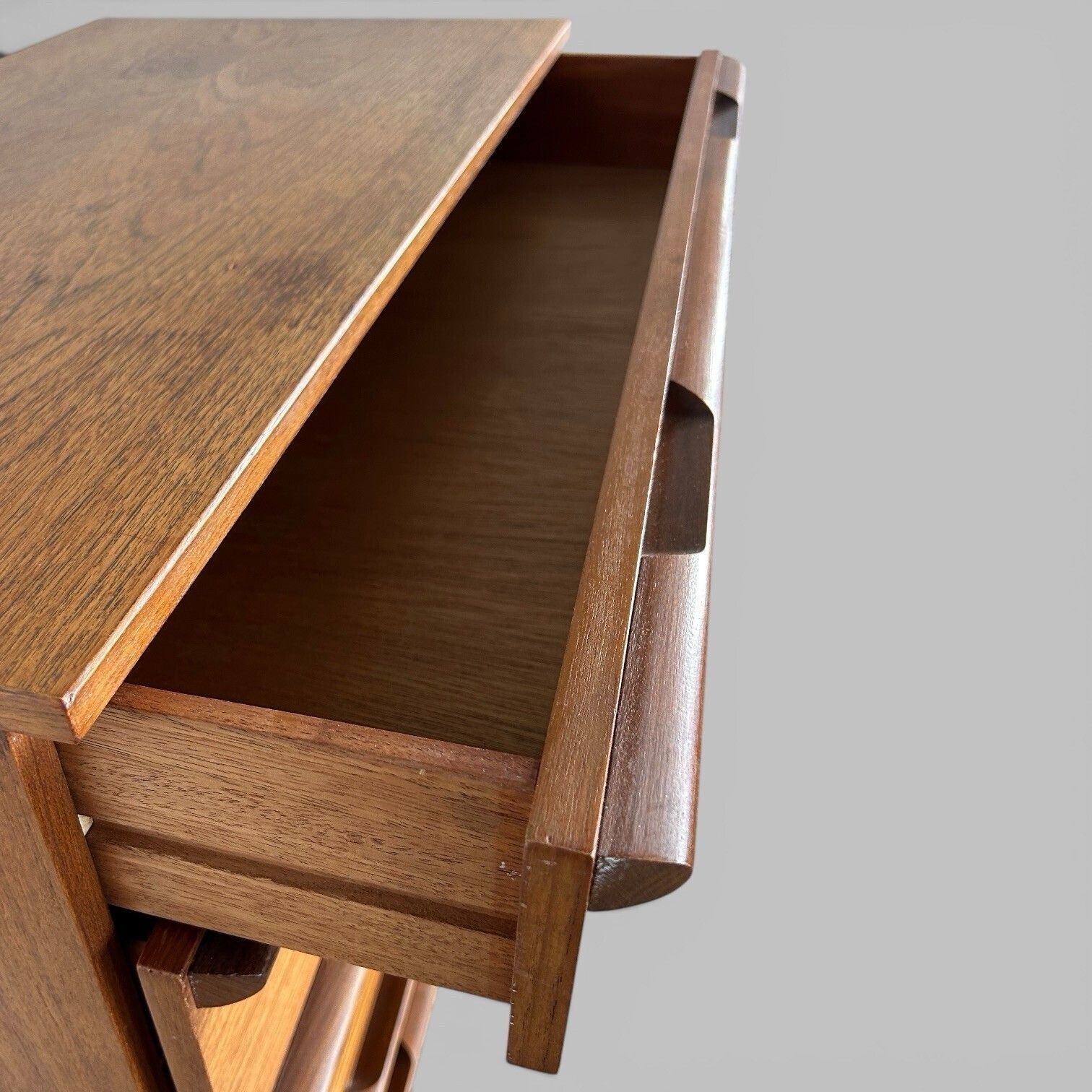 Mid Century Teak Chest Of Drawers By Avalon photo vintage