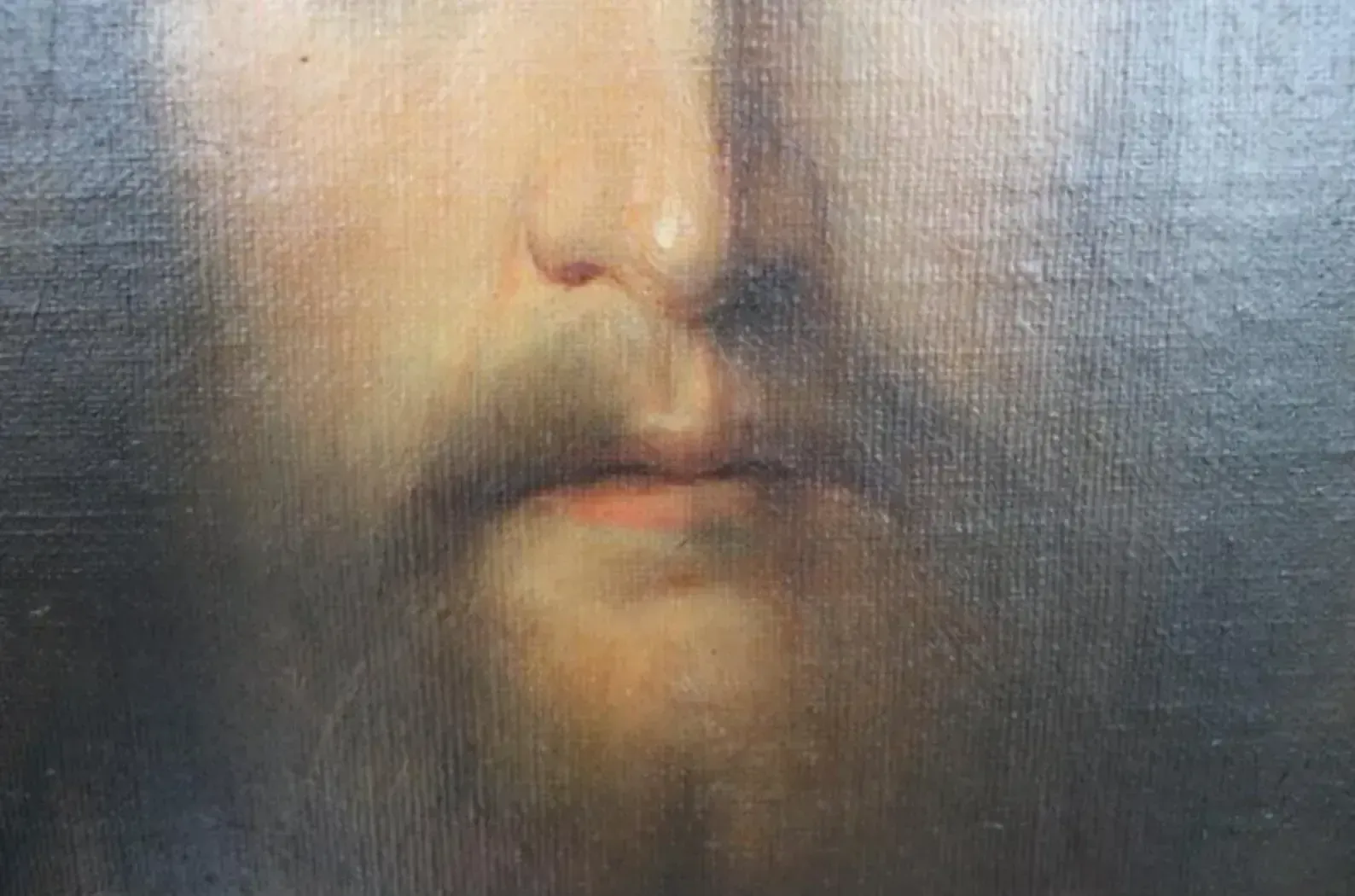 Antique European School Portrait Of Christ – 18th/19th Century – Old Master Oil Painting photo buy