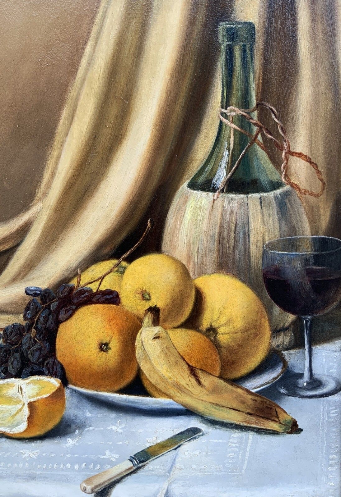 Museum Quality Still Life Oil Painting Edwardian Antique Signed Original (2of2) photo buy