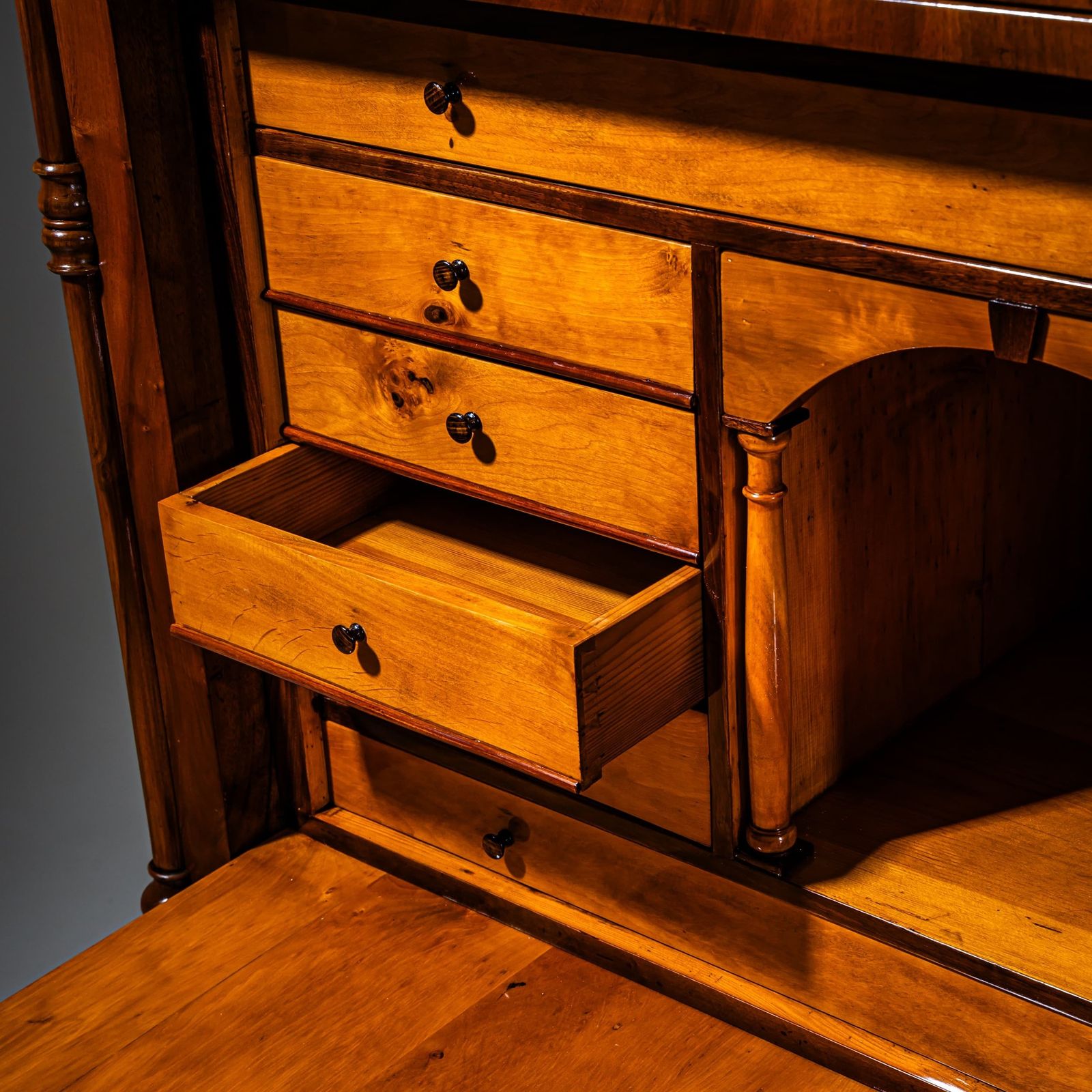 photo furniture Biedermeier secretaire, ca. 1840