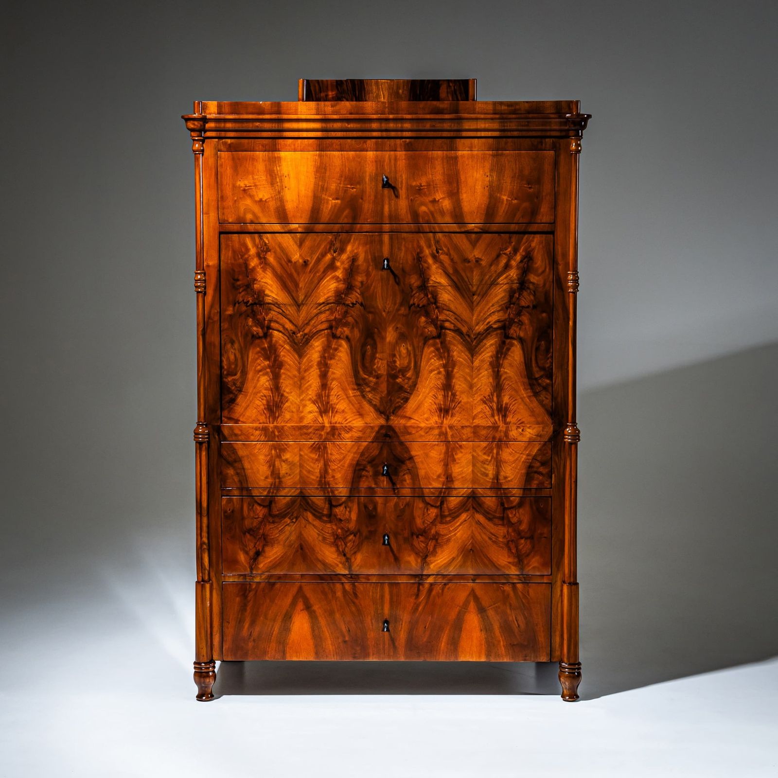 Biedermeier secretaire, ca. 1840 photo 4160.0