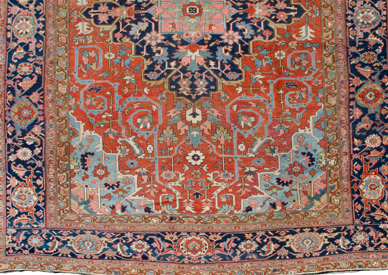 Antiek Heriz tapijt 457x374cm photo vinterior