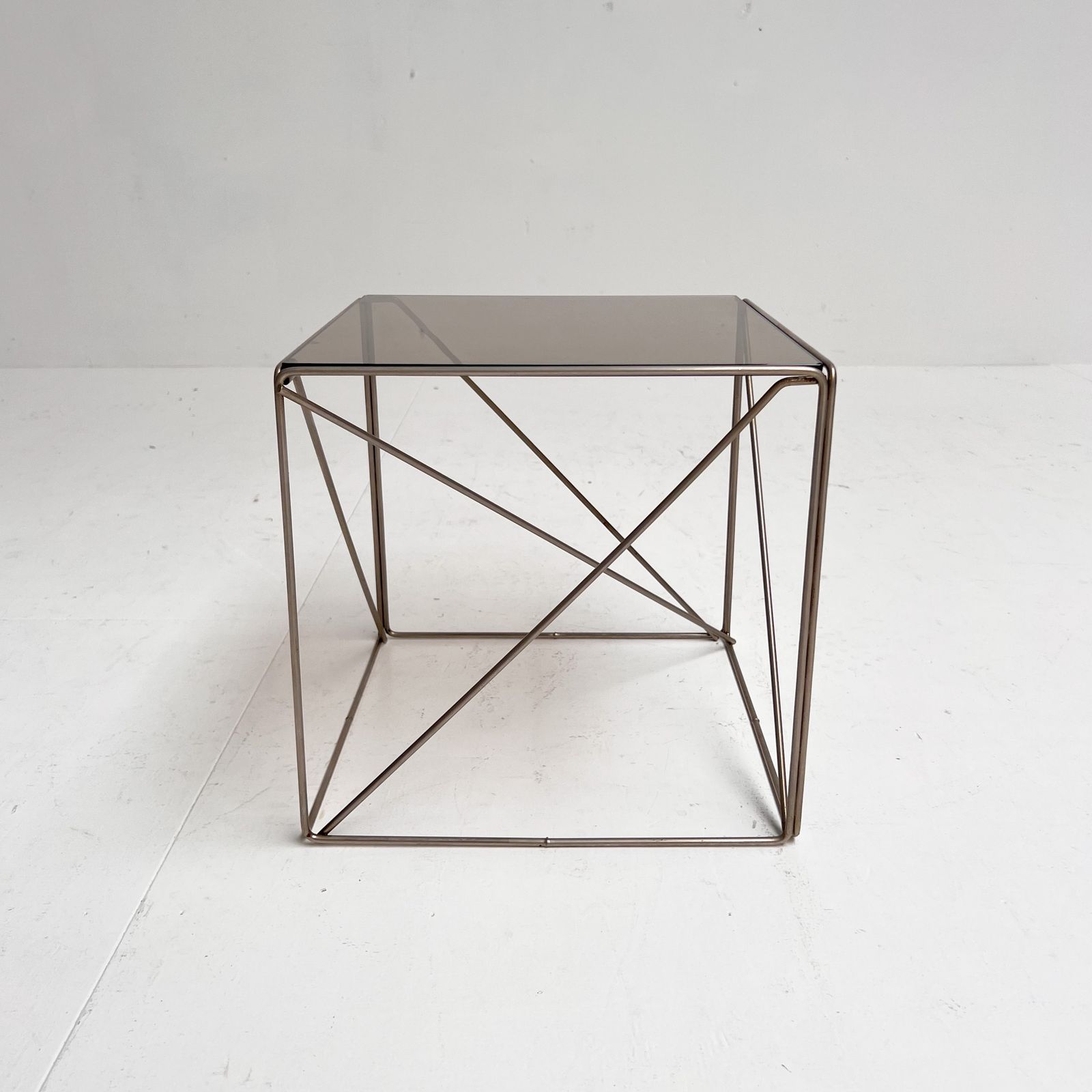 Geometric Isocele Side Table By Max Sauze, 1960s photo furniture