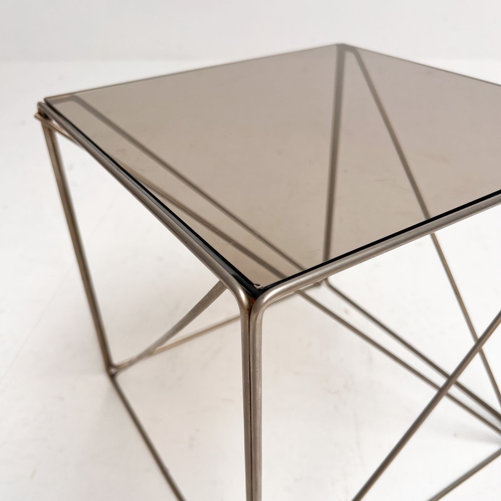 Geometric Isocele Side Table By Max Sauze, 1960s photo buy
