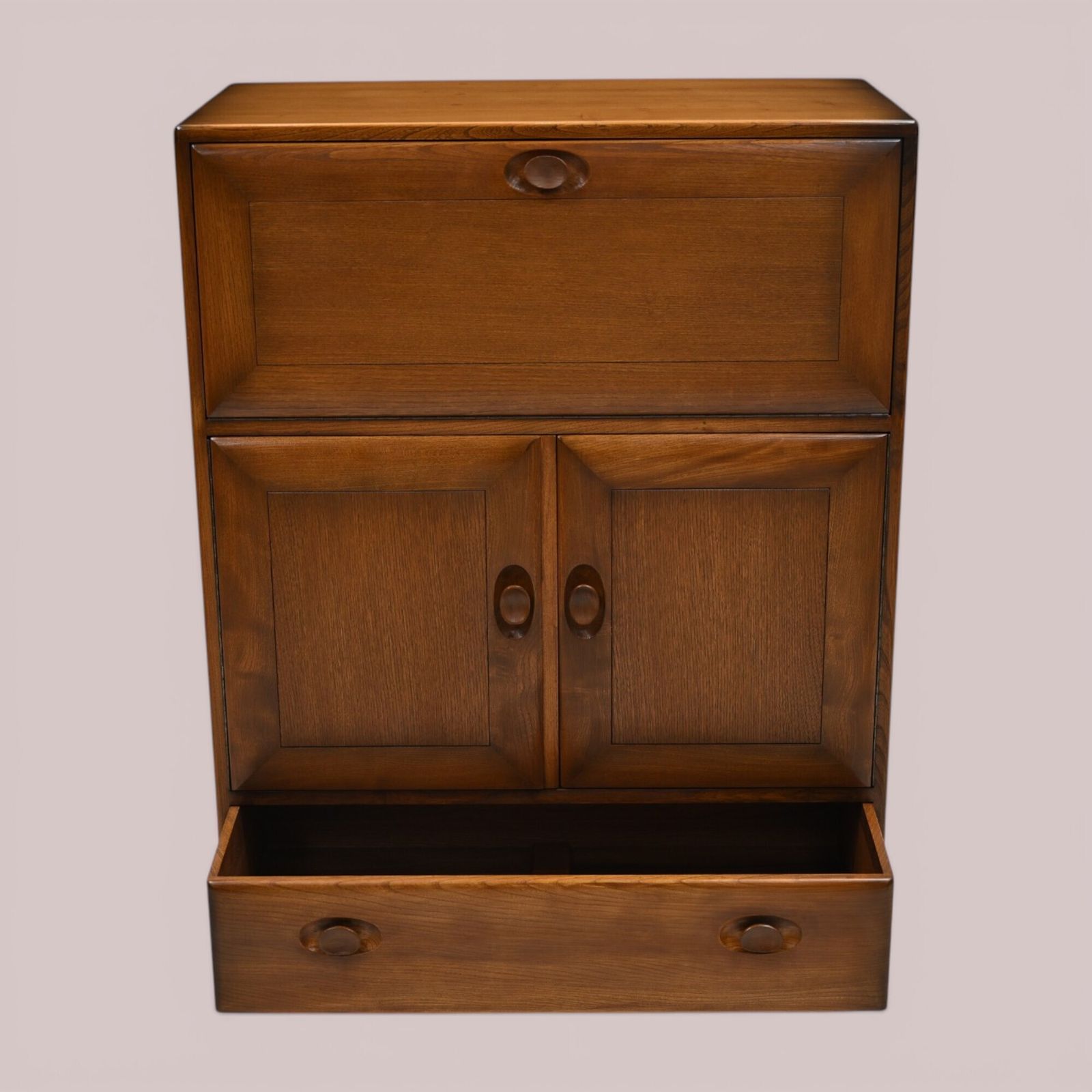 photo for sale Ercol Drinks Cabinet Golden Dawn Exc Free Uk Delivery