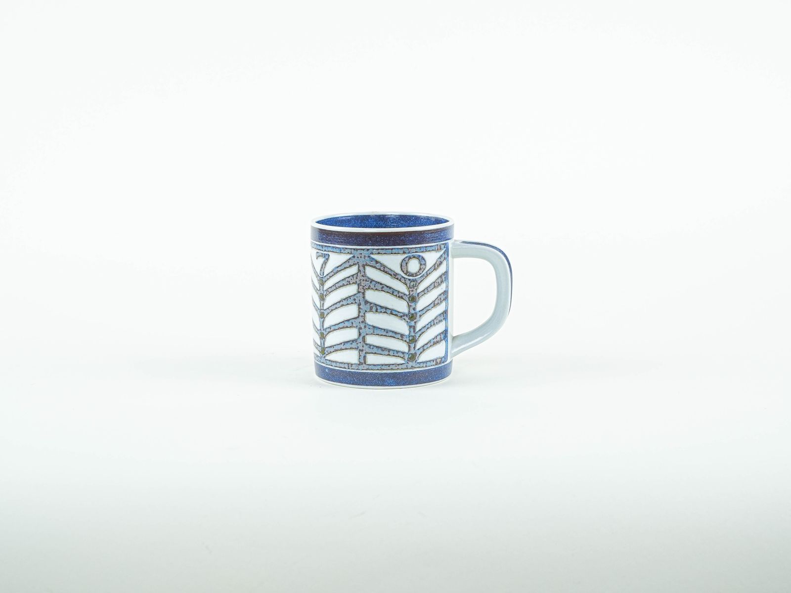 Porseleinen mok, Deens design, jaren 1970, fabrikant: Royal Copenhagen photo for sale