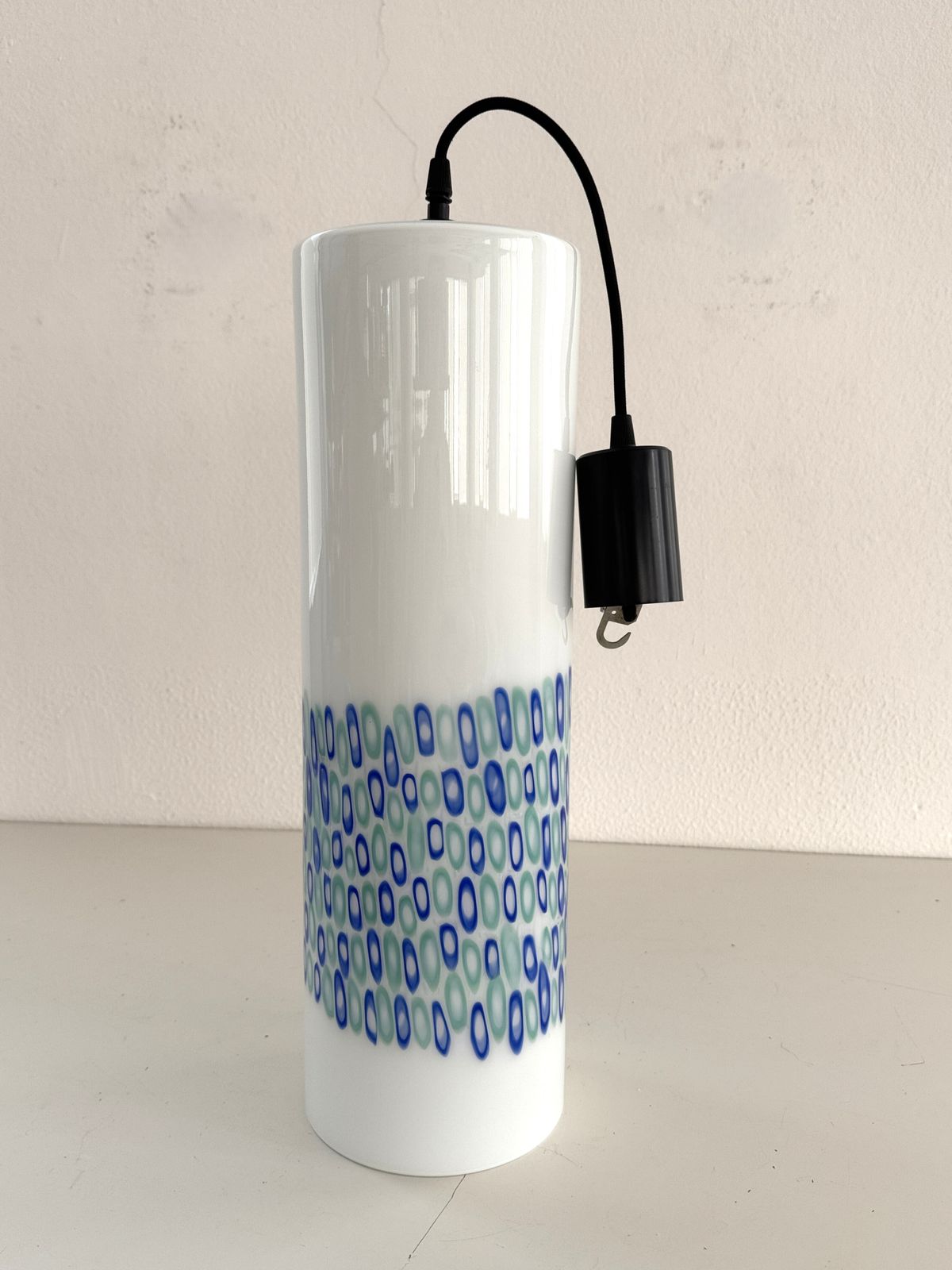 1400.0 Italian Murano Glass Pendant Fixture By Peter Pelzel For Vistosi, 1970s photo