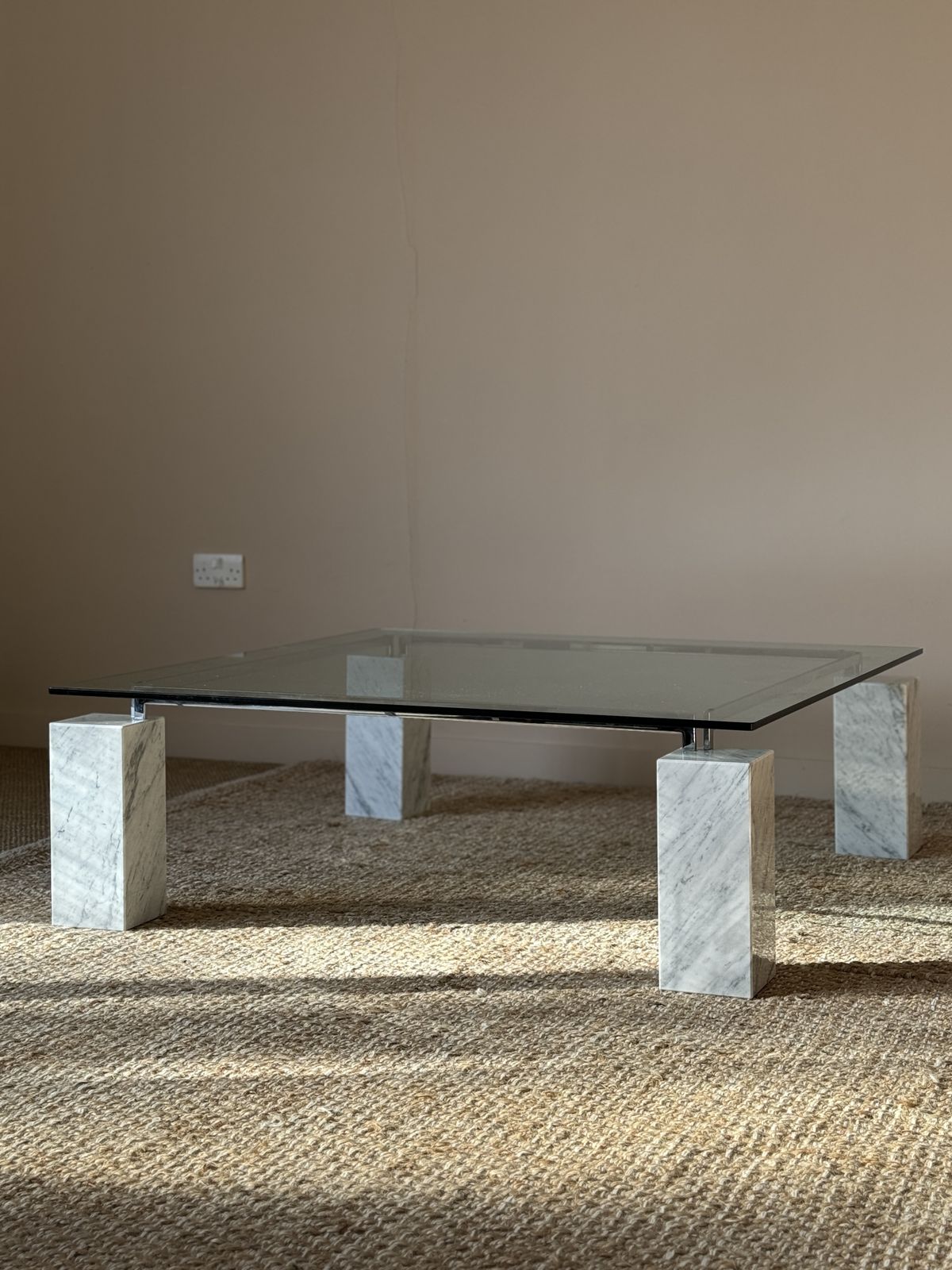 Postmodern ‘Dielle’ Coffee Table By Piero De Longhi For Cattelan Italia