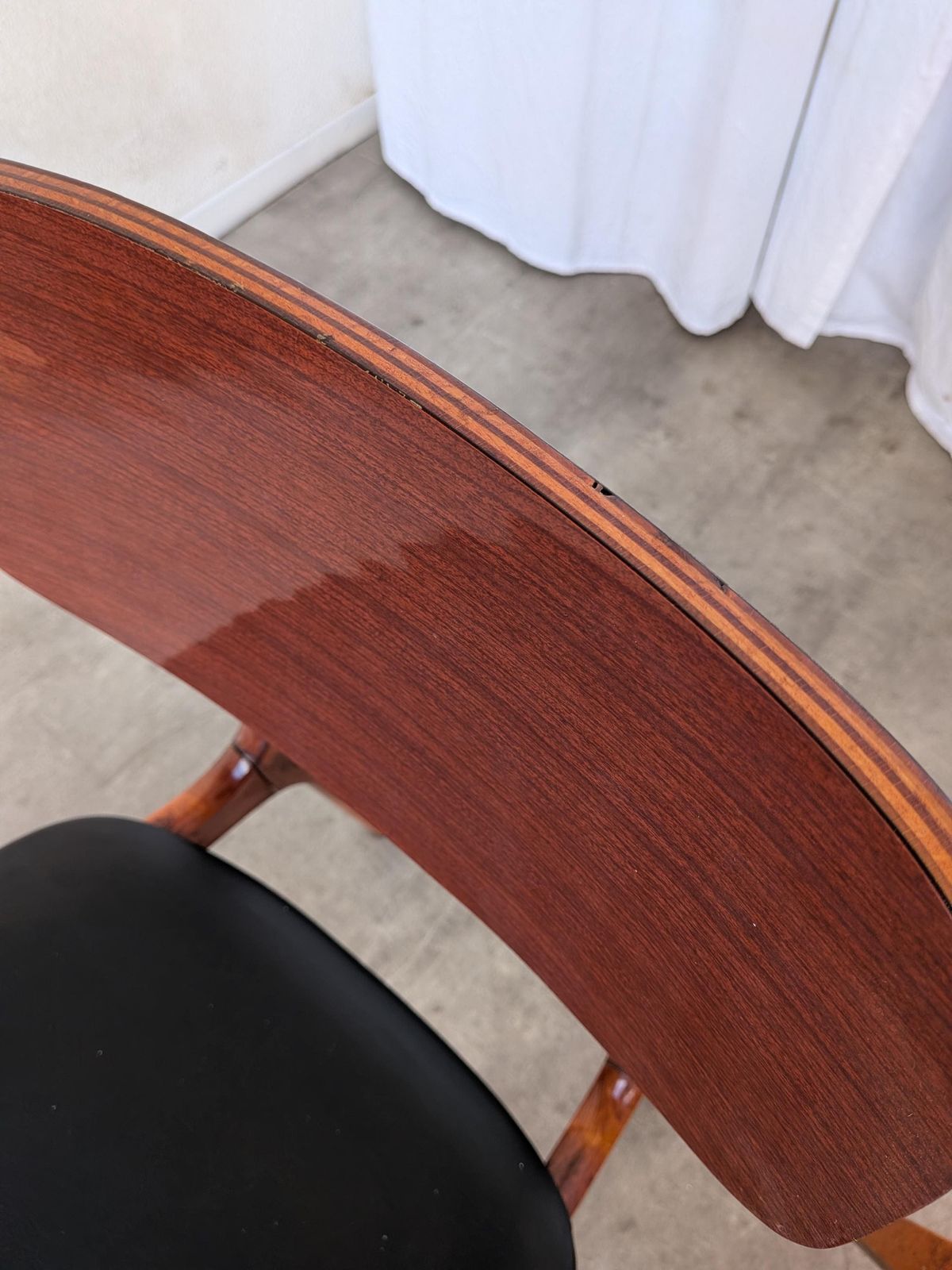 Set Of 3 Vintage Stol Kamnik Dining Chair: 1970s Yugoslavian Mid Century Modern photo vinterior