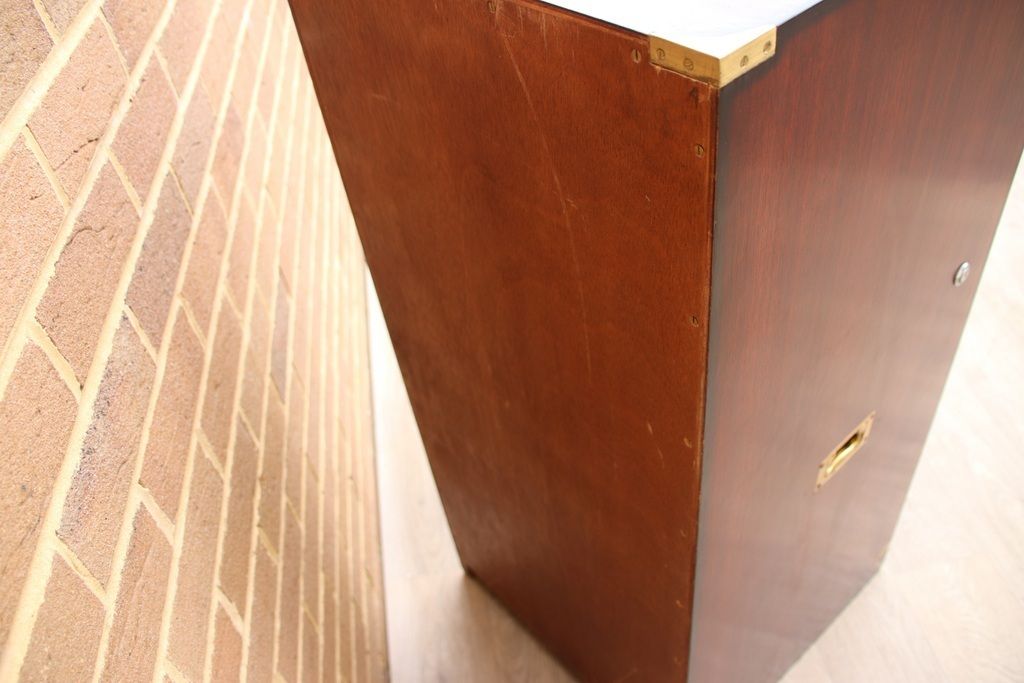 photo buy Mahogany Campaign Tallboy