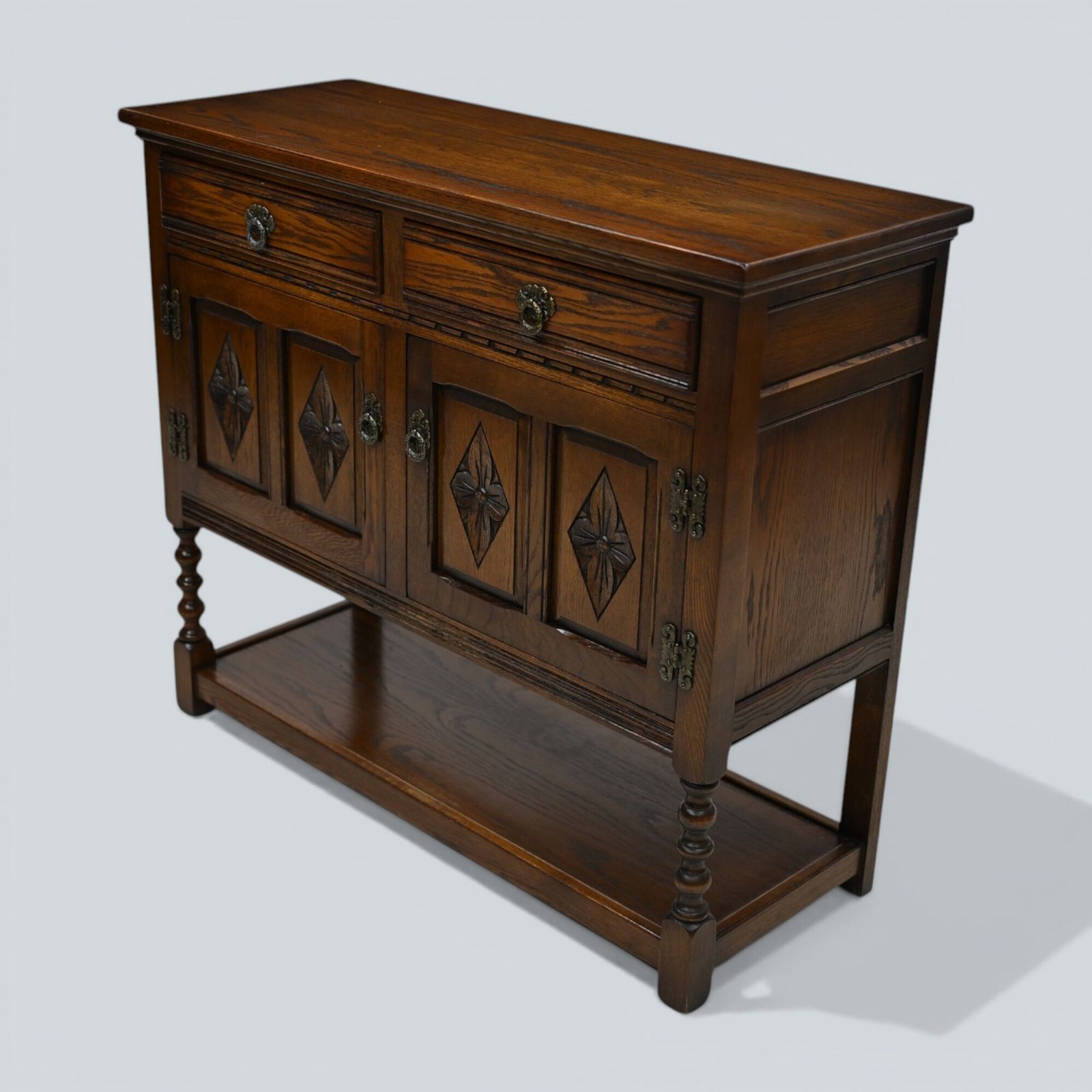 Old Charm Cupboard/Server Light Oak Finish #2241 Free Uk Delivery* photo for sale
