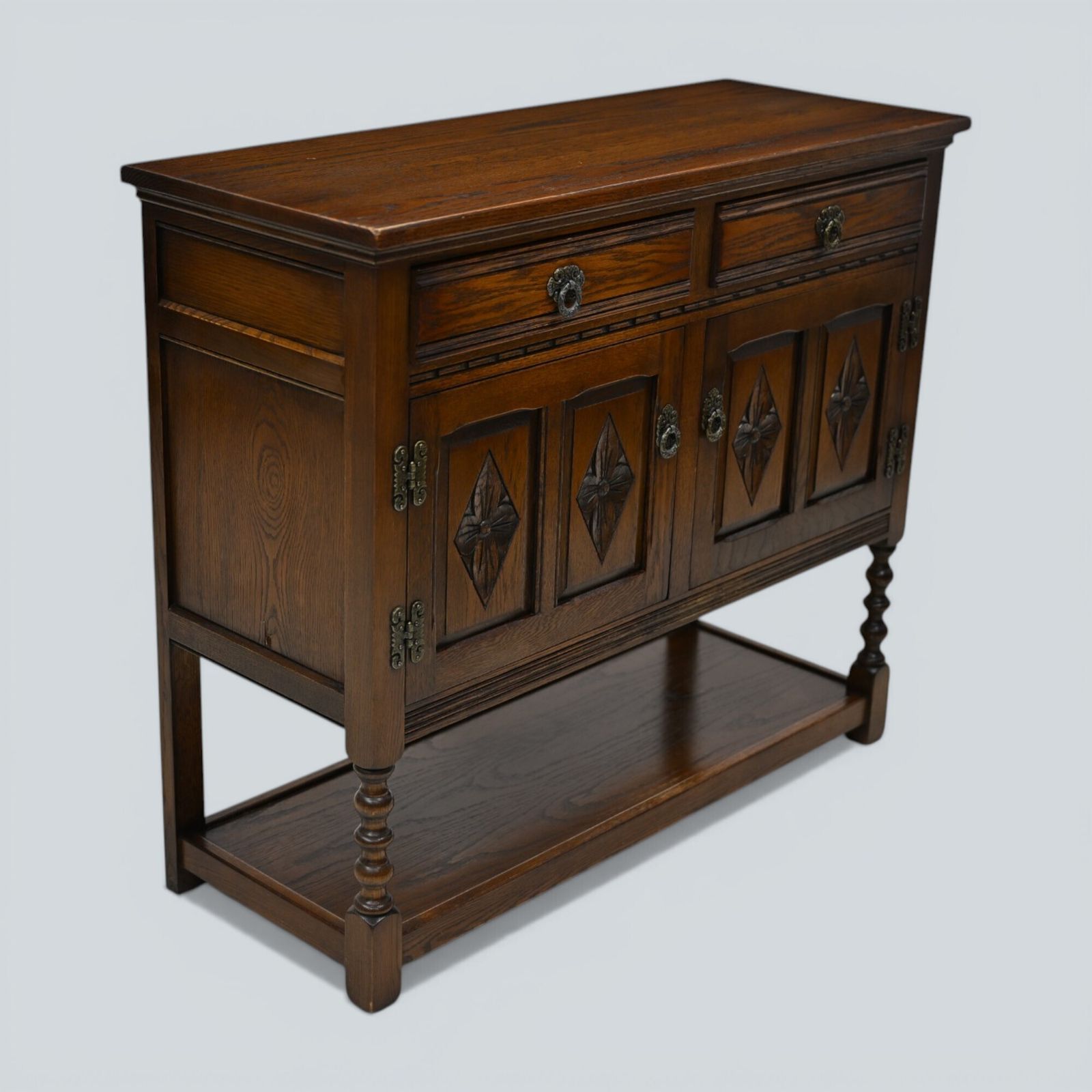 photo furniture Old Charm Cupboard/Server Light Oak Finish #2241 Free Uk Delivery*
