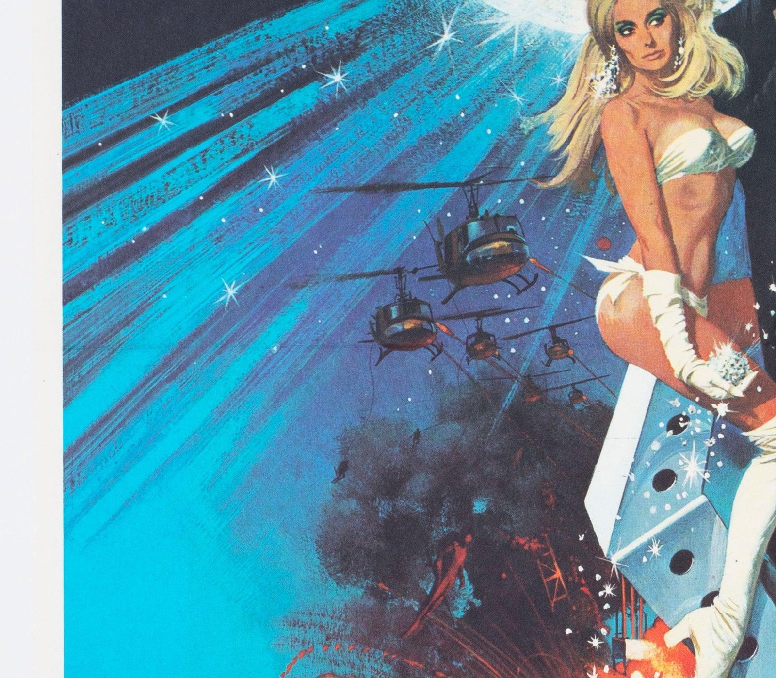 Diamonds Are Forever 1971 French Moyenne Film Poster Robert Mcginnis photo 1105.0
