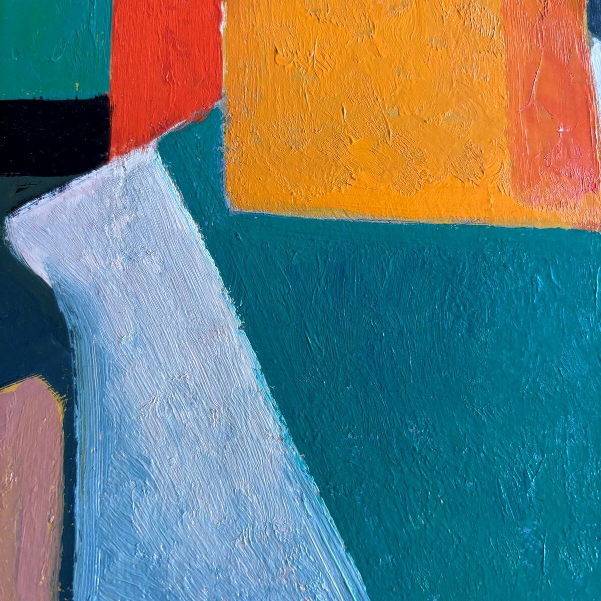 photo for sale André Minaux, Still Life, Oil On Cardboard