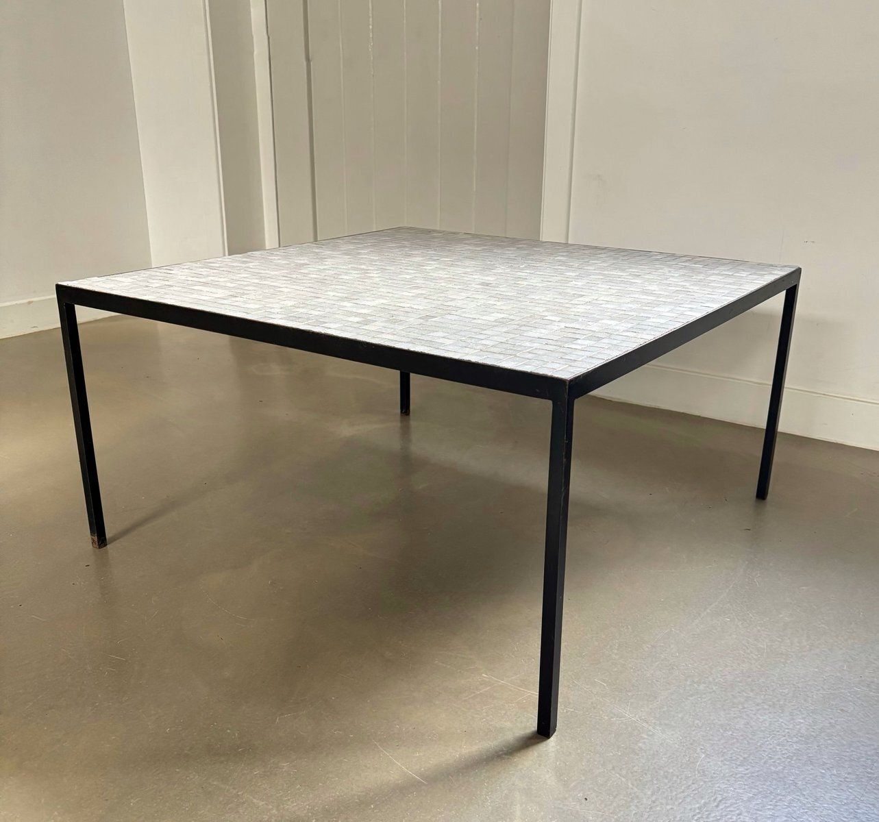 Square Mosaic Coffee Table By Floris H. Fiedeldij For Artimeta, 1950s photo furniture