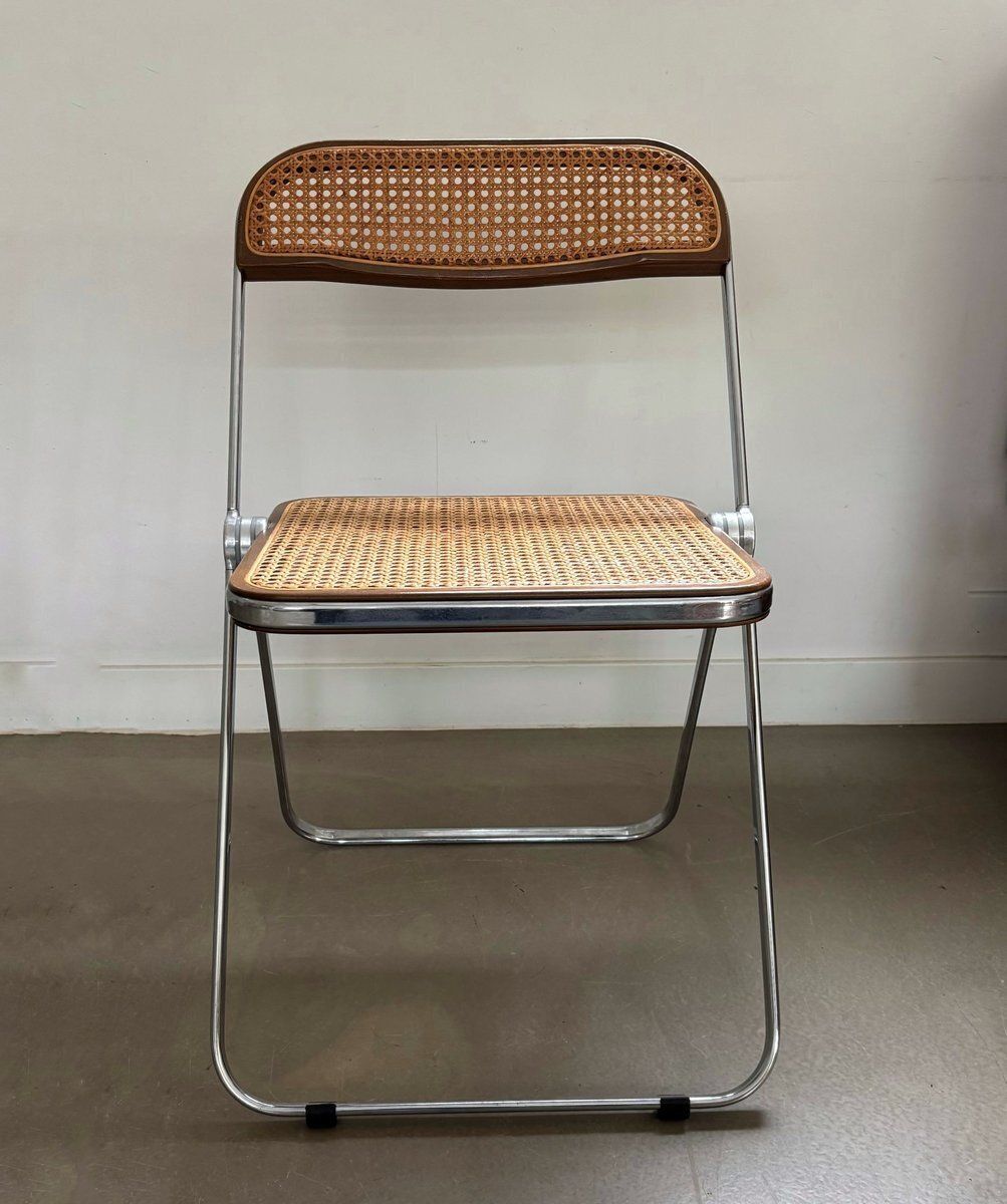 Plia Folding Chair By Giancarlo Piretti For Castelli, 1960s photo for sale