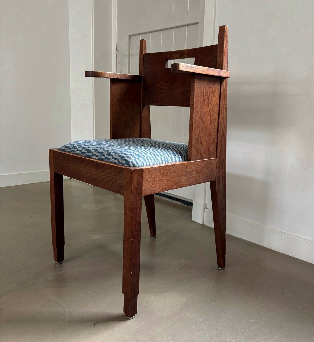 Vintage Dutch Art Deco Armchair, 1930s photo furniture
