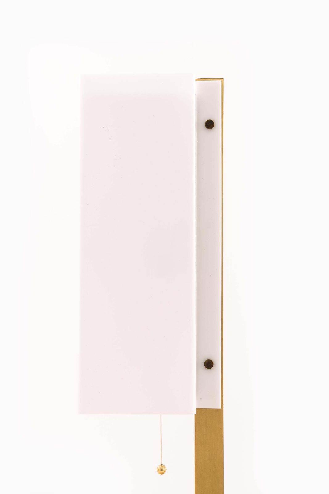 Pair Of Table Lamps In Brass And Plastic By Lars Gunnar Nordström, 1960s photo vinterior