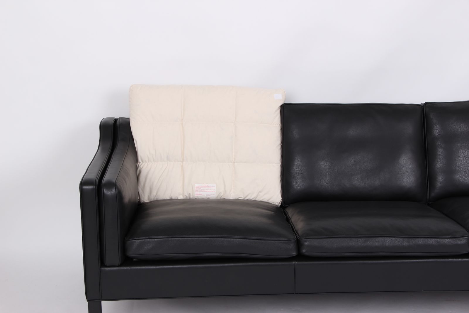 3 New Cushions / Back, For Borge Mogensen Sofa, Model Bm 2213. Spare Parts Without Couch And Without Leather.