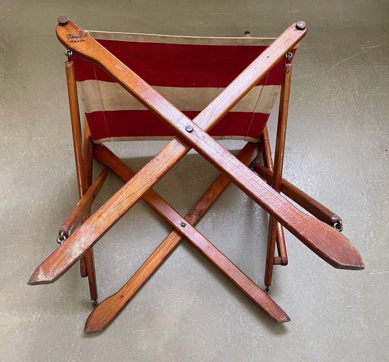 French Outdoor Terrace Set, 1920s, Set Of 6 photo buy