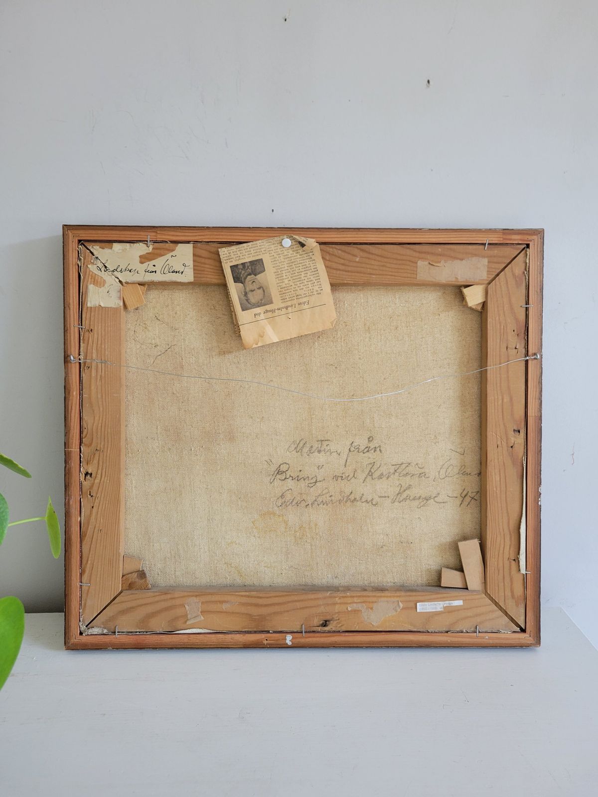 photo buy Country Road  Original Framed Mid Century Landscape
