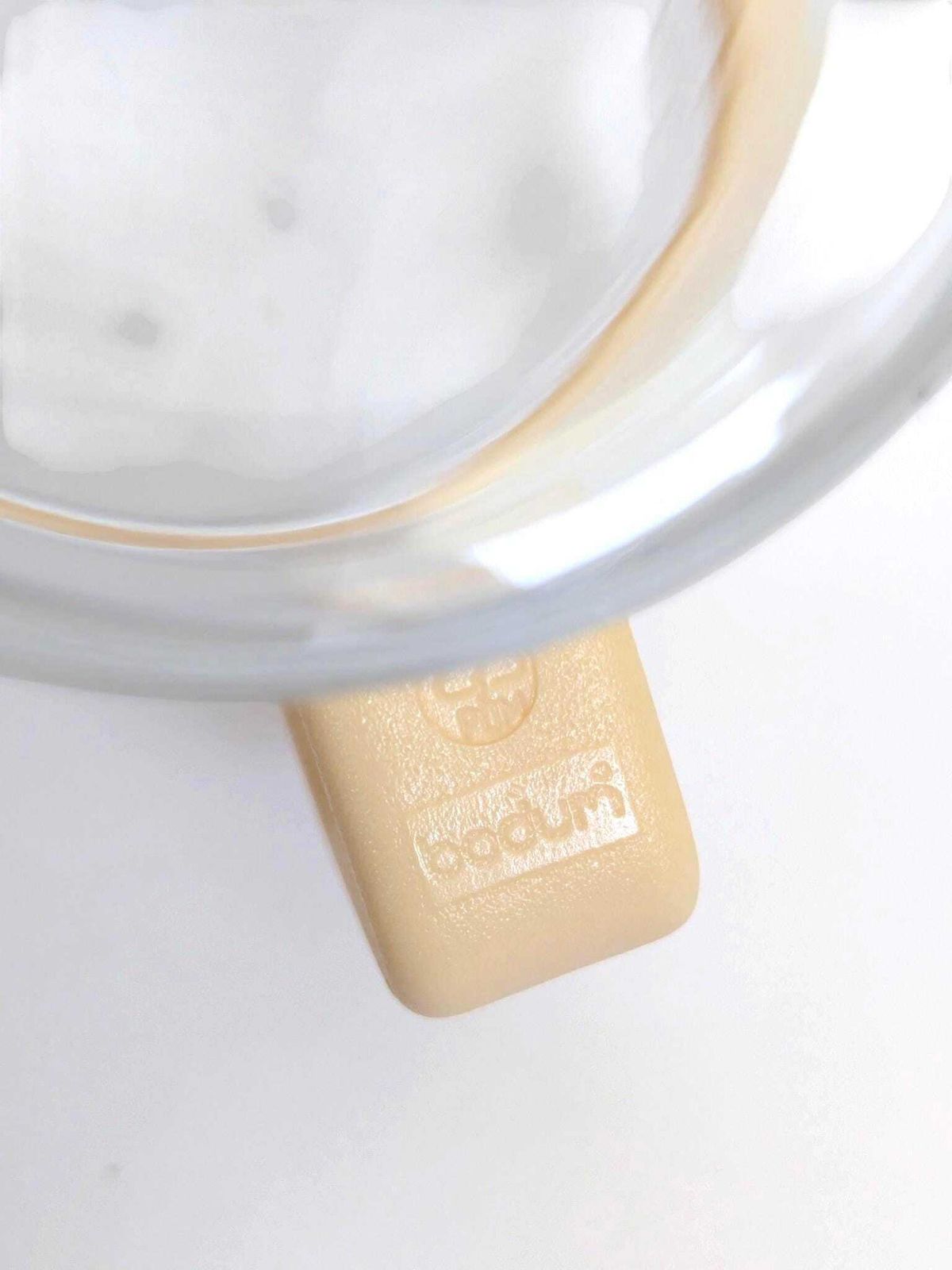 Vintage Bodum Glass Cups Set, Carsten Jørgensen Danish Modern Tea Mugs, 1980s Design photo vinterior
