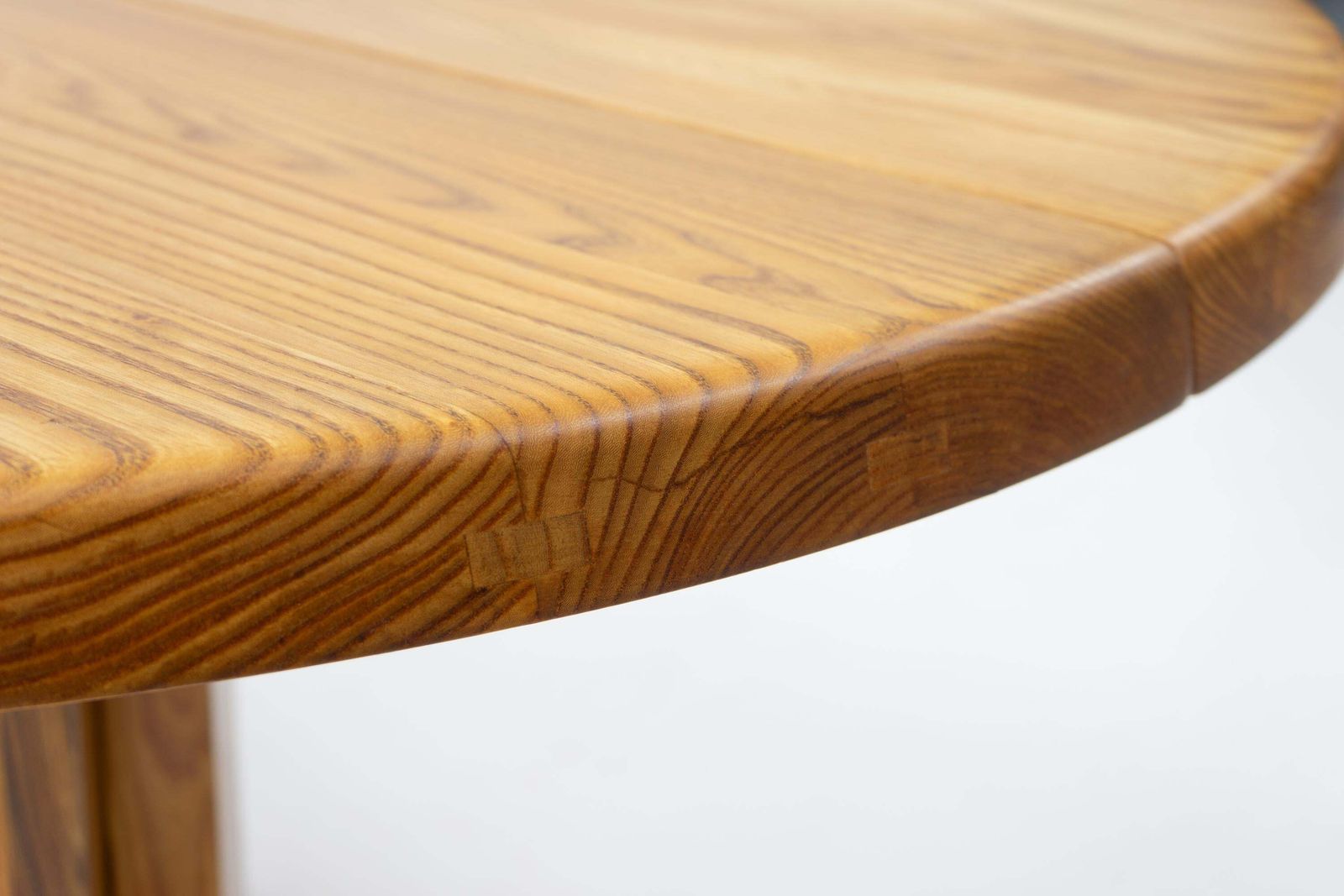 French Design Original Pierre Chapo Extendable T40 Dining Table, 1970s photo 7600.0