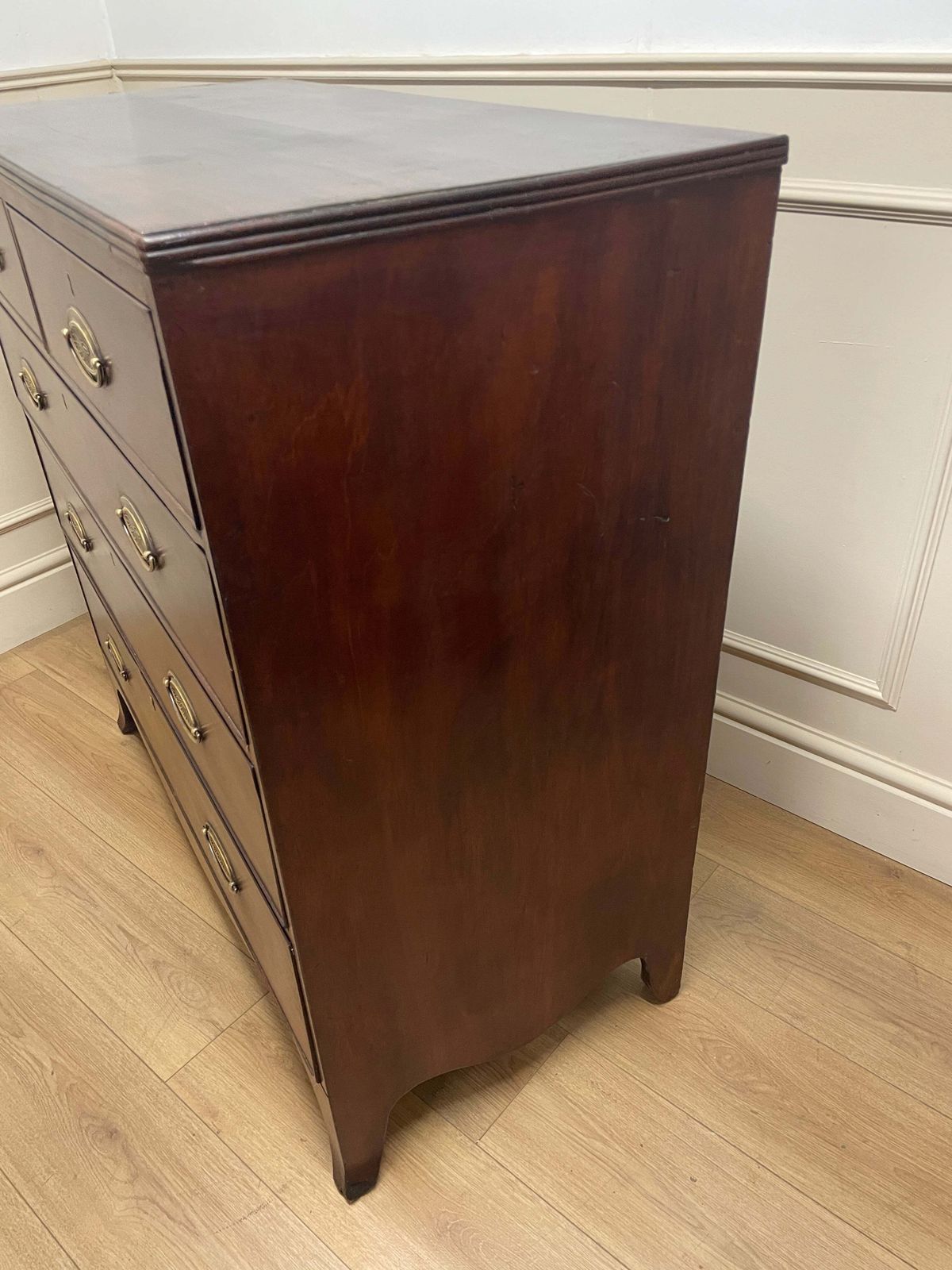 Antique Mahogany Georgian Chest Of Drawers photo vinterior