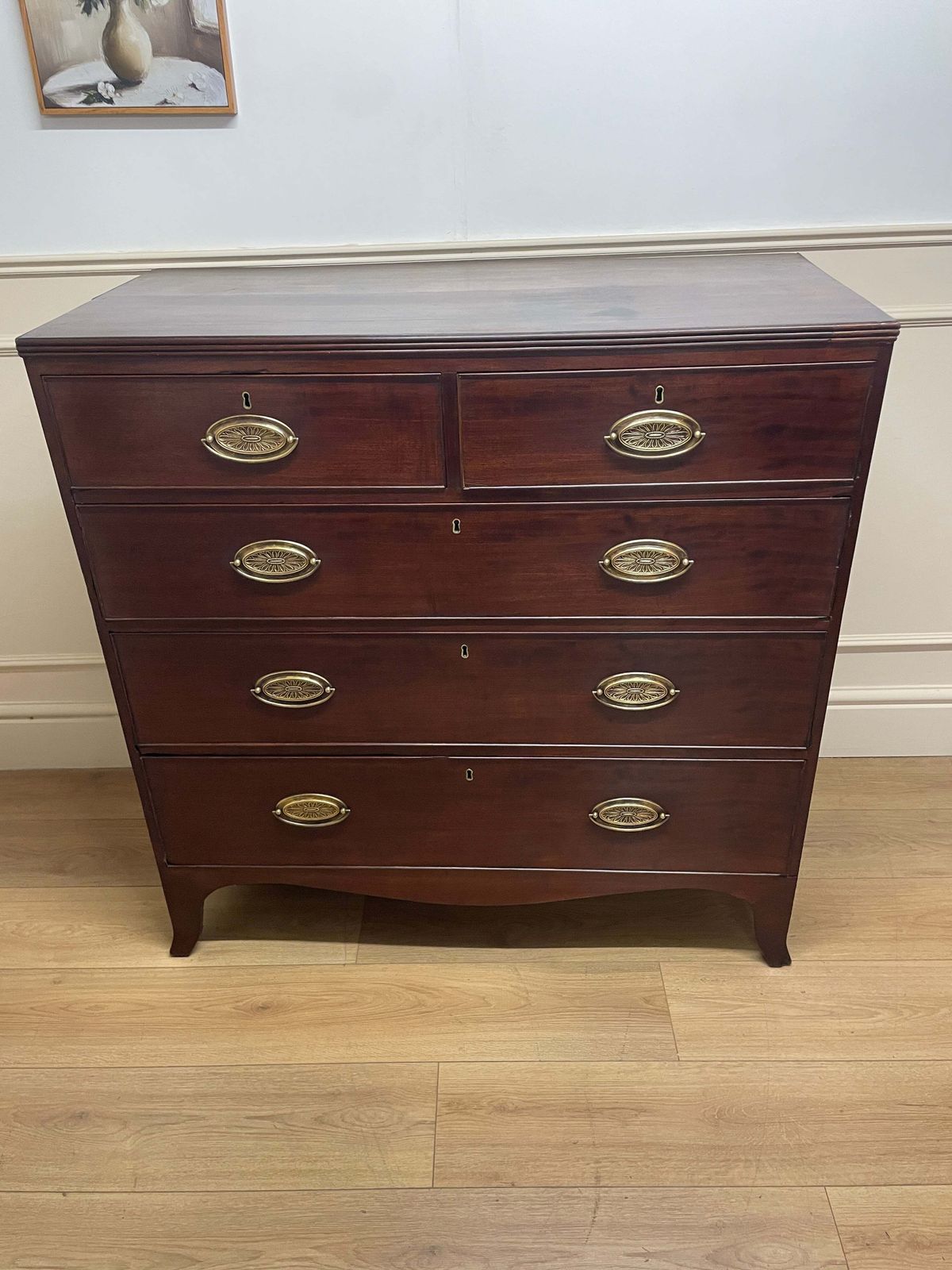 photo buy Antique Mahogany Georgian Chest Of Drawers