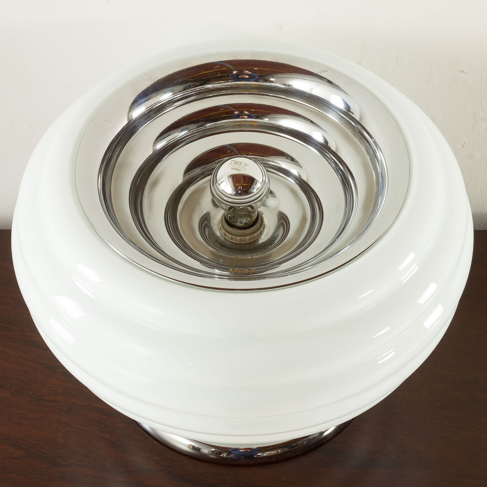 Italian Space Age Table Lamp Attr. To Achille Castiglioni, 1970s photo vinterior