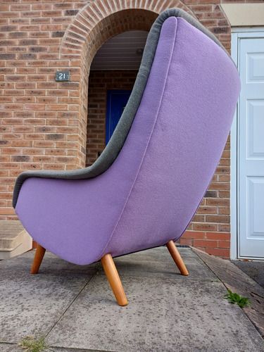 Mid Century Danish Armhair By Bengt Ruda For Artifort 1960s 2 Available photo vinterior