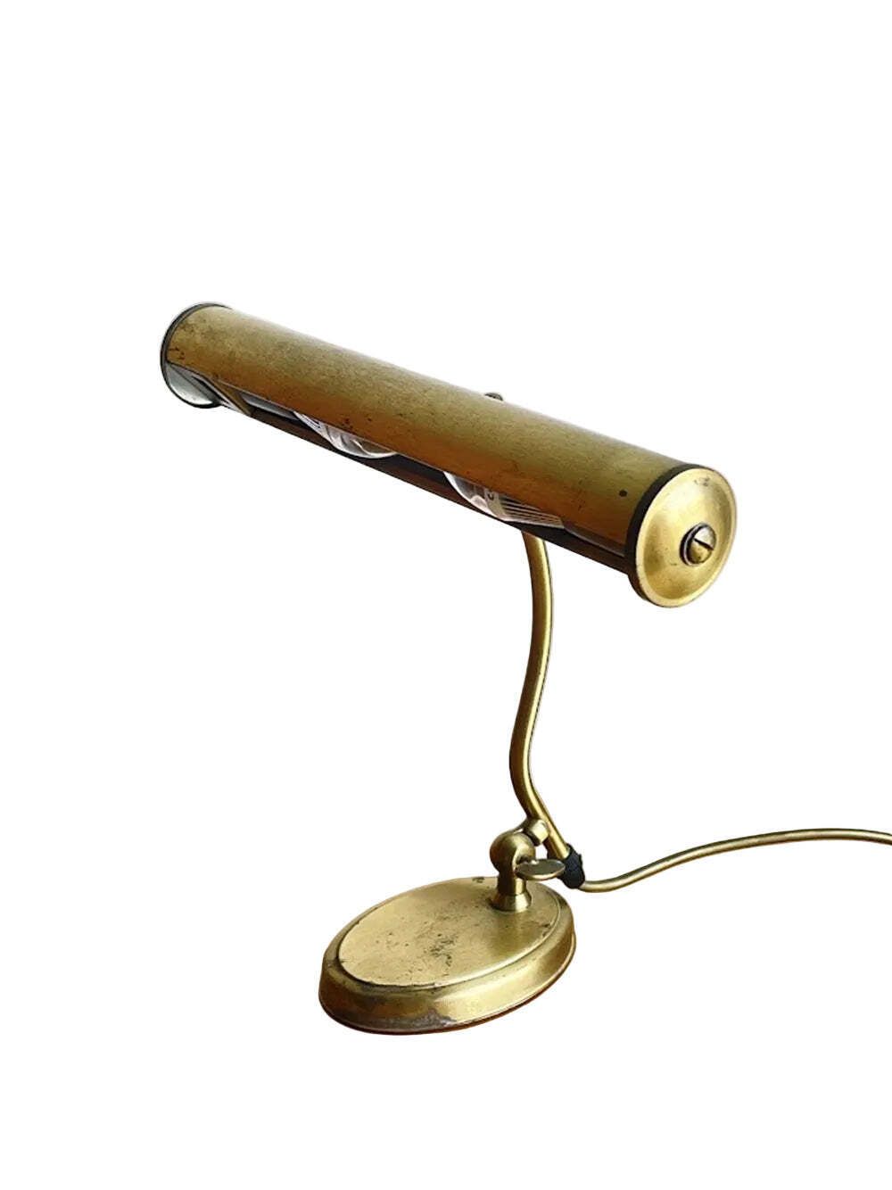 Pfäffle Messing Tafellamp, Mid Century Modern Design, Duitsland, Jaren 1960