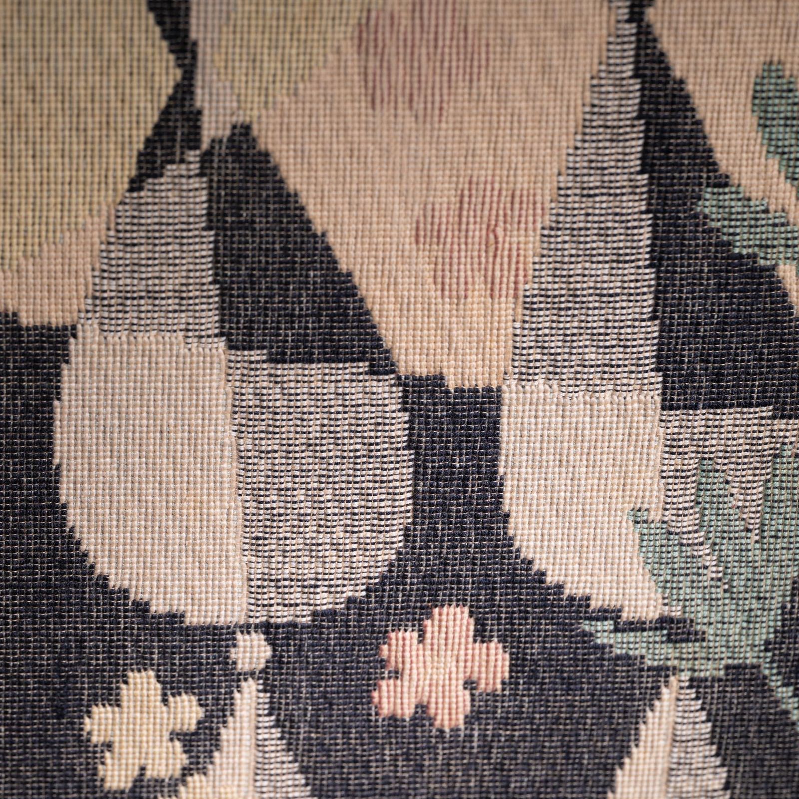 Art Le Déjeuner Wall Tapestry, Aubusson Style, Signed, 194x135 Cm photo