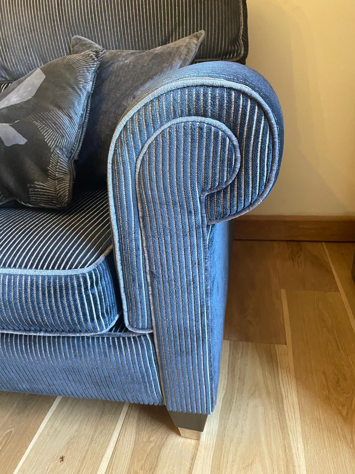 photo furniture Price Reduction: Will Sell Separately. Duresta Kingston 3 Piece Suite. 2 X 4 Seater Settees. 1 Armchair.