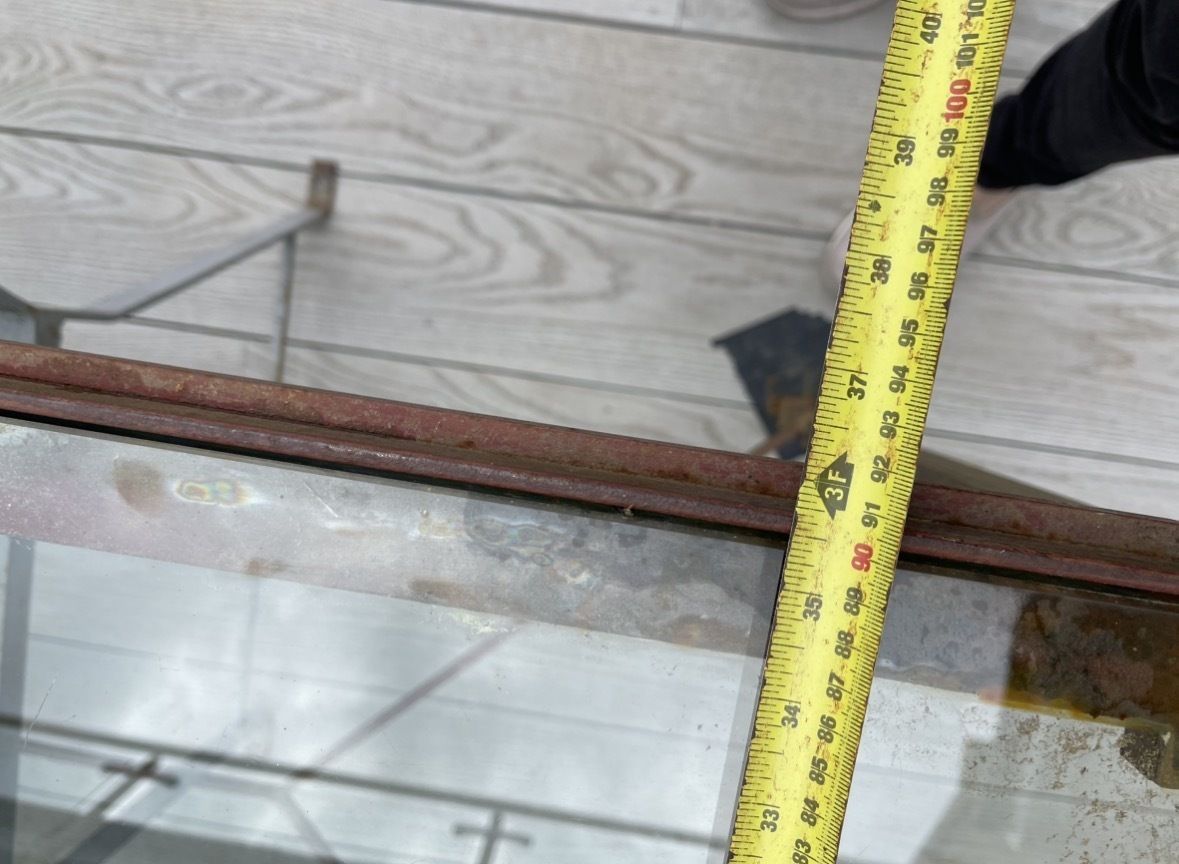 Metal And Glass Table photo for sale