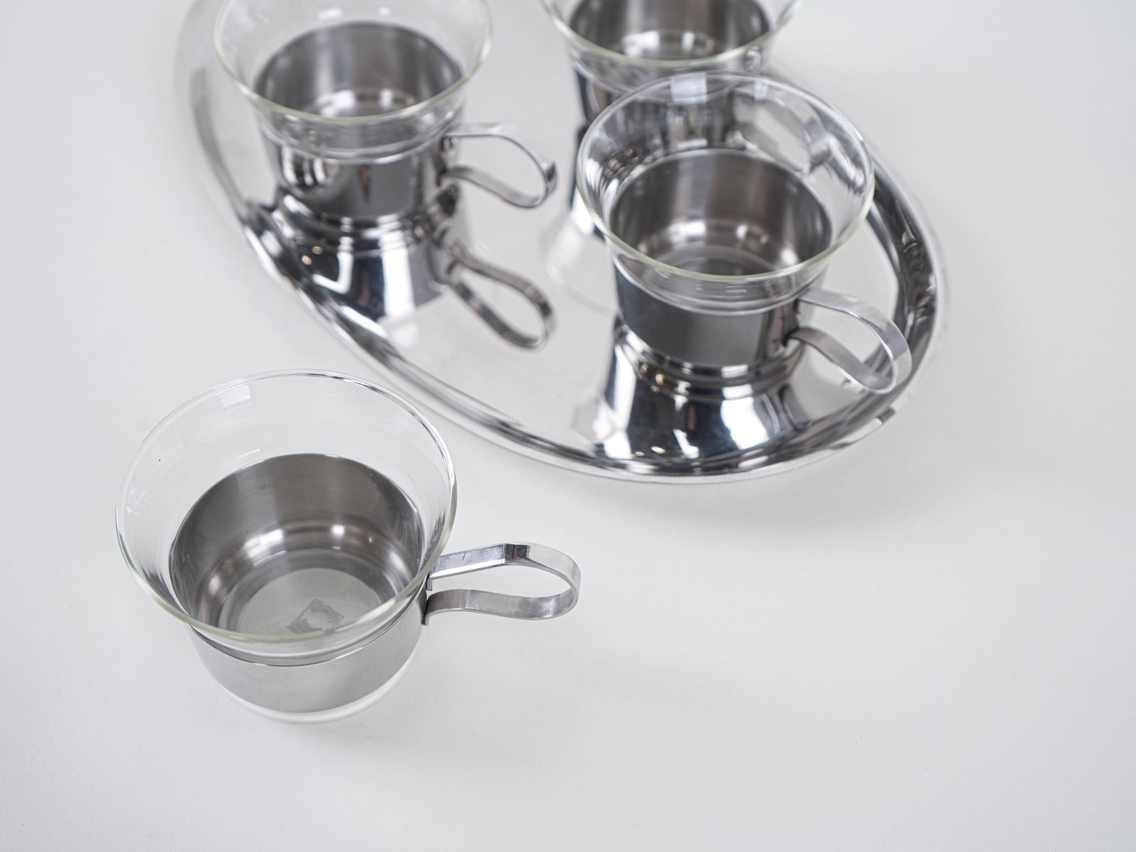 Home Decor Serving Set, Italian Design, 1970s, Made In Italy photo