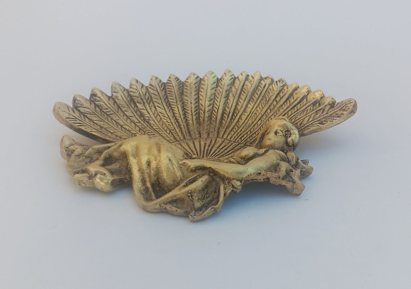 Cendrier en bronze Art Nouveau, années 1930 photo for sale