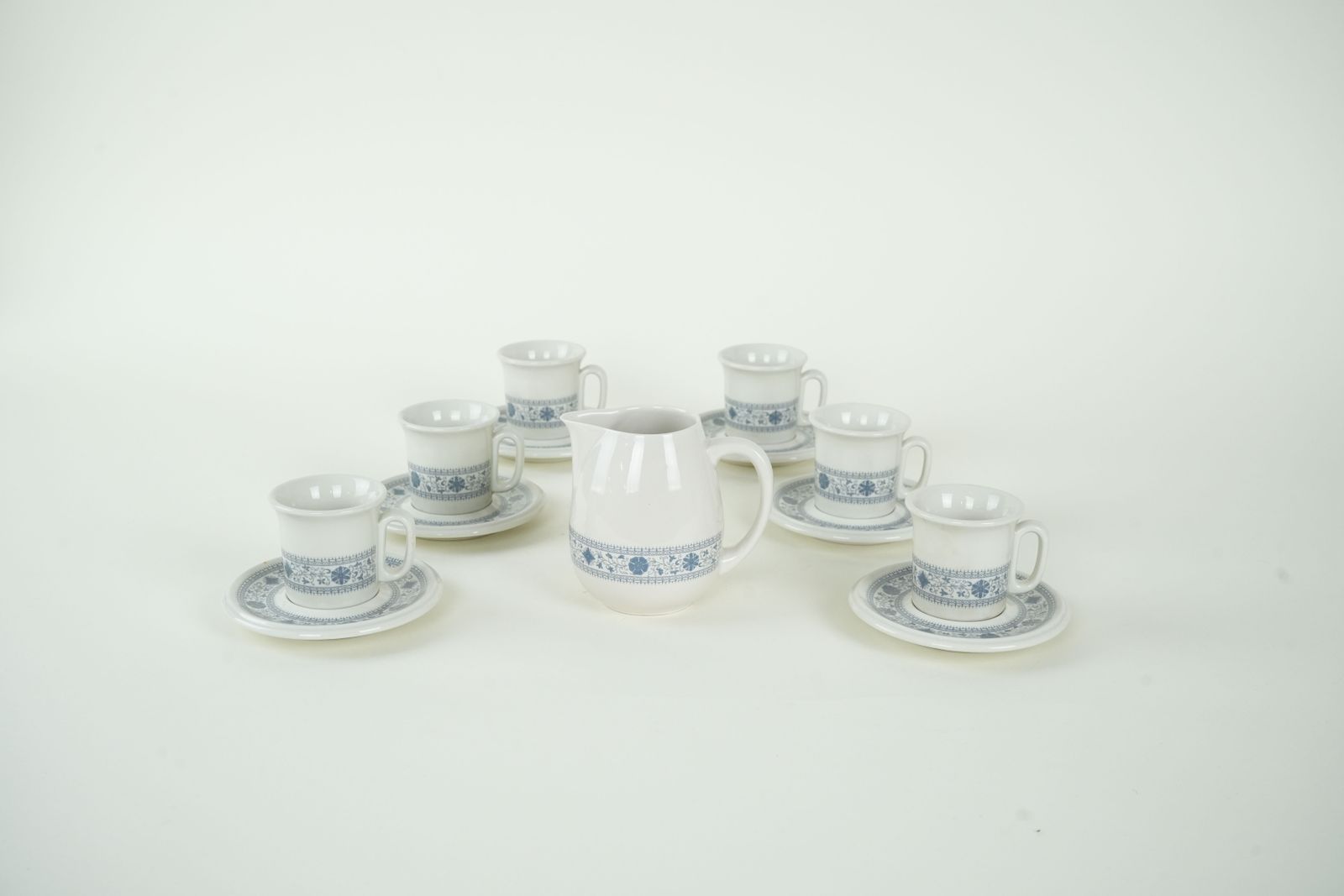 Theepot en kopjesset, Italiaans design, jaren 1970, Made In Italy photo for sale