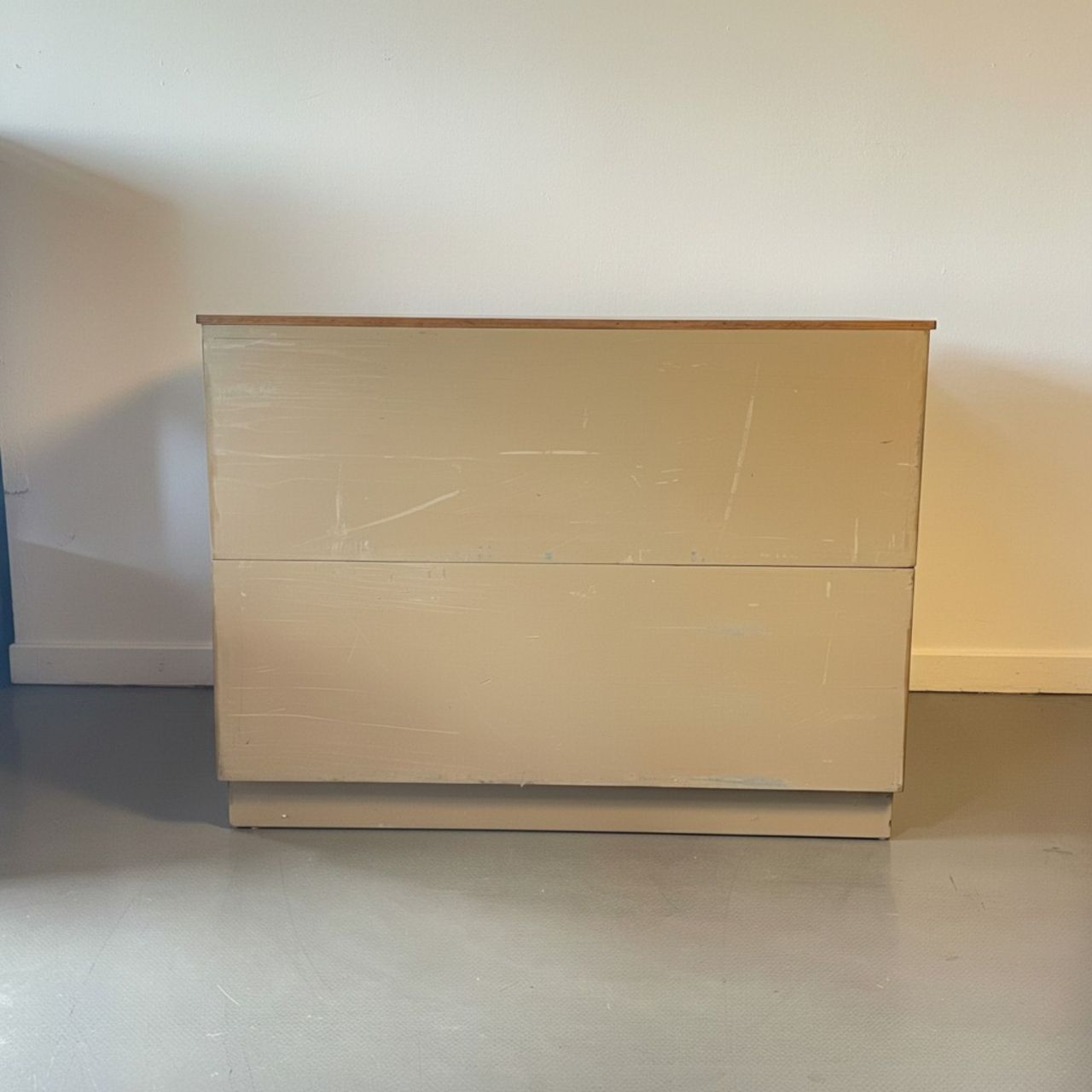 Midcentury Staverton Plan Chest With Inset Handles photo vintage
