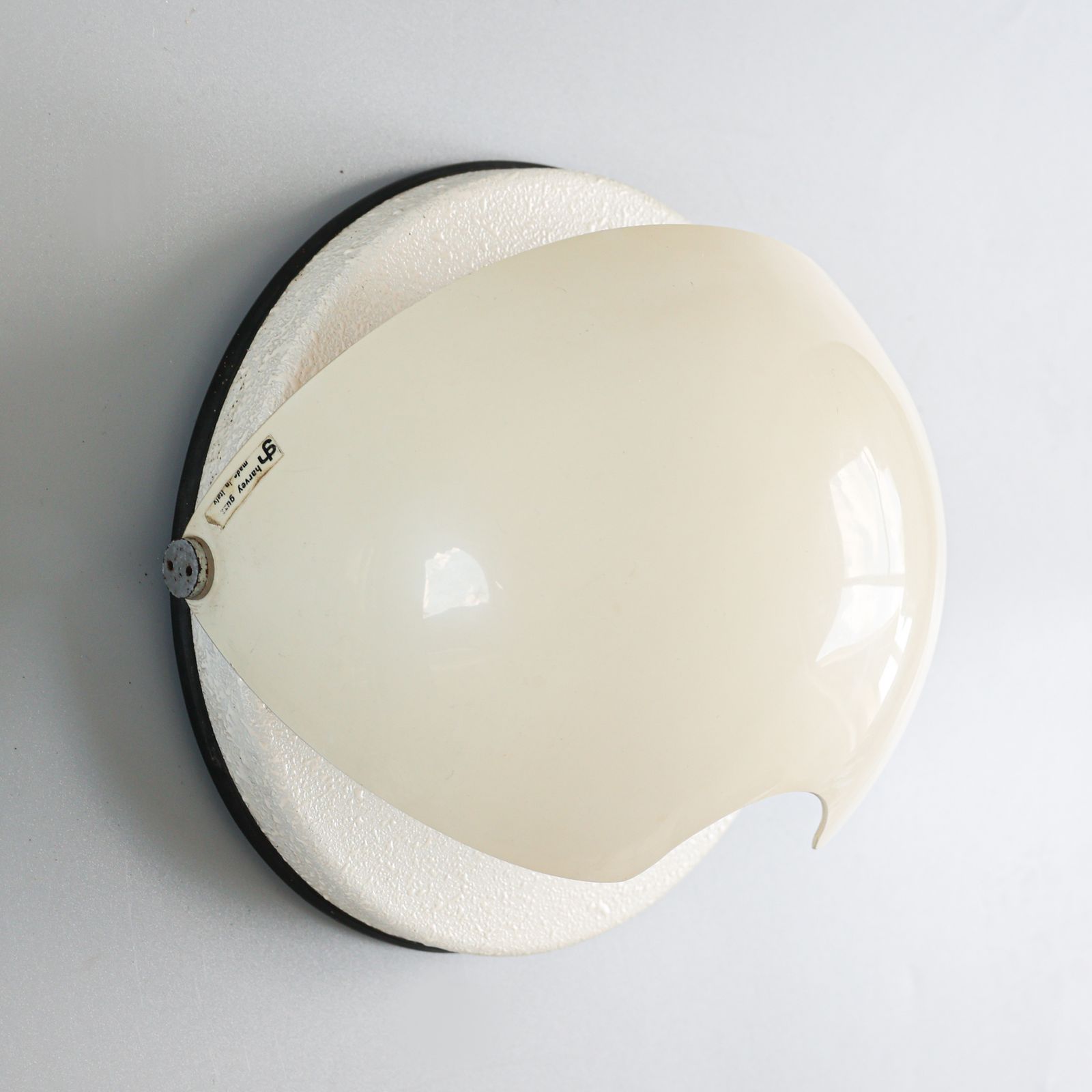 Vintage Harvey Guzzini 'Mezzanotte' Wandlamp, Jaren 1970. photo vintage